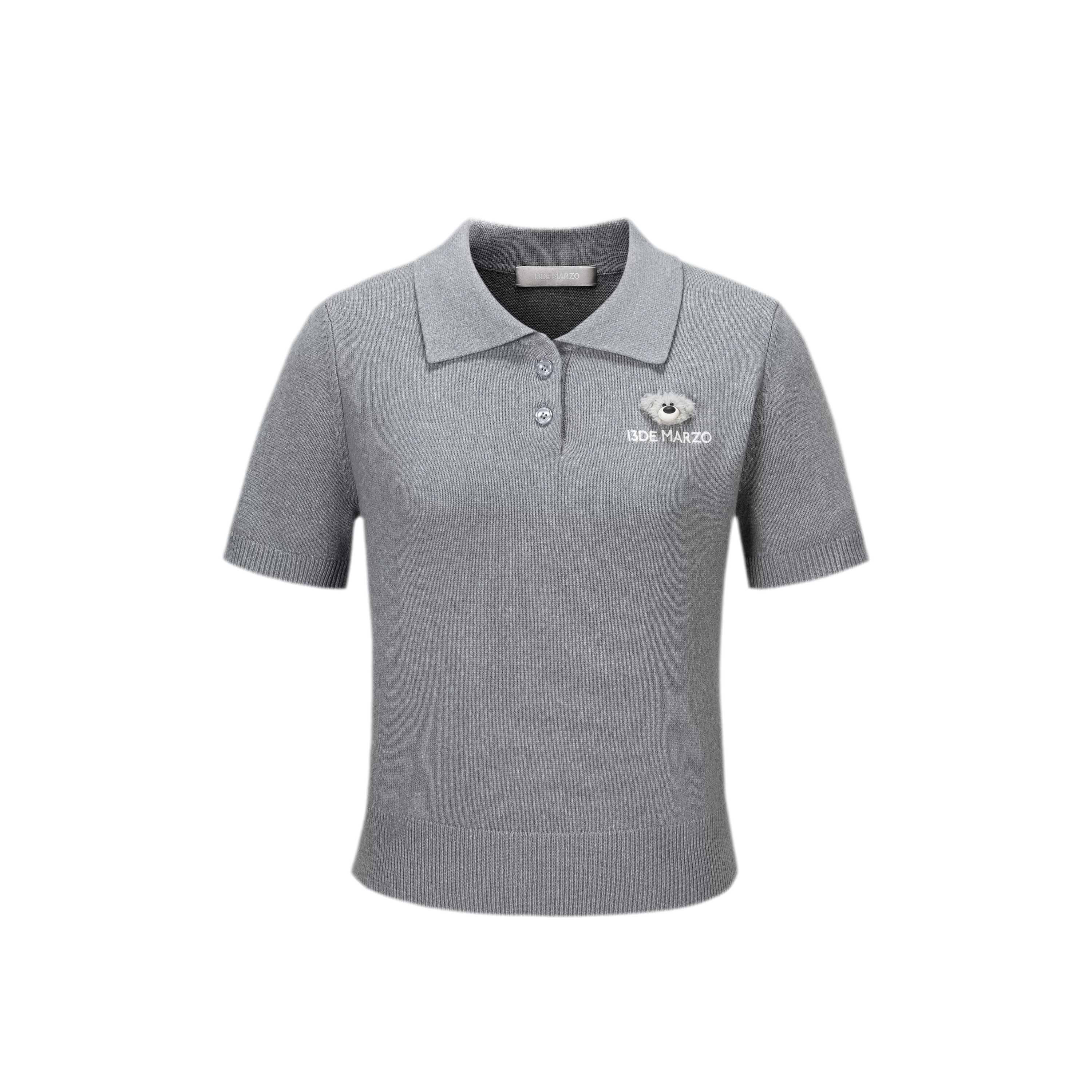Polo Knit Short Sleeve Tee