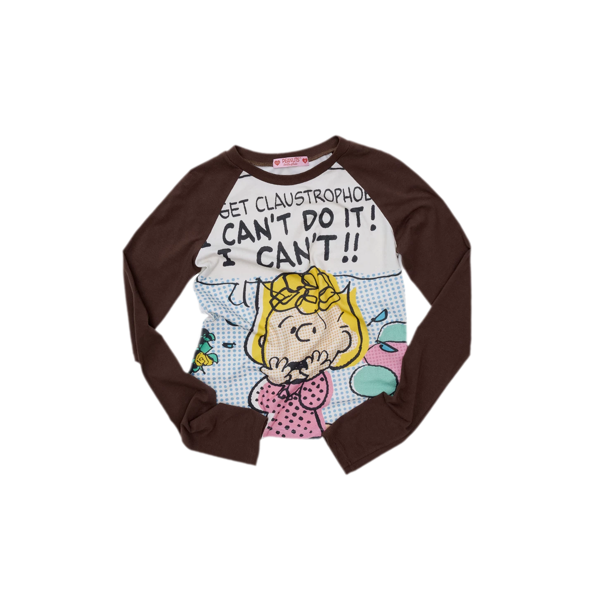 Contrast Raglan Graphic T-Shirt