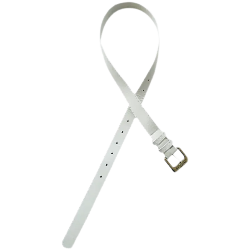 Wide Metal Letter Belt