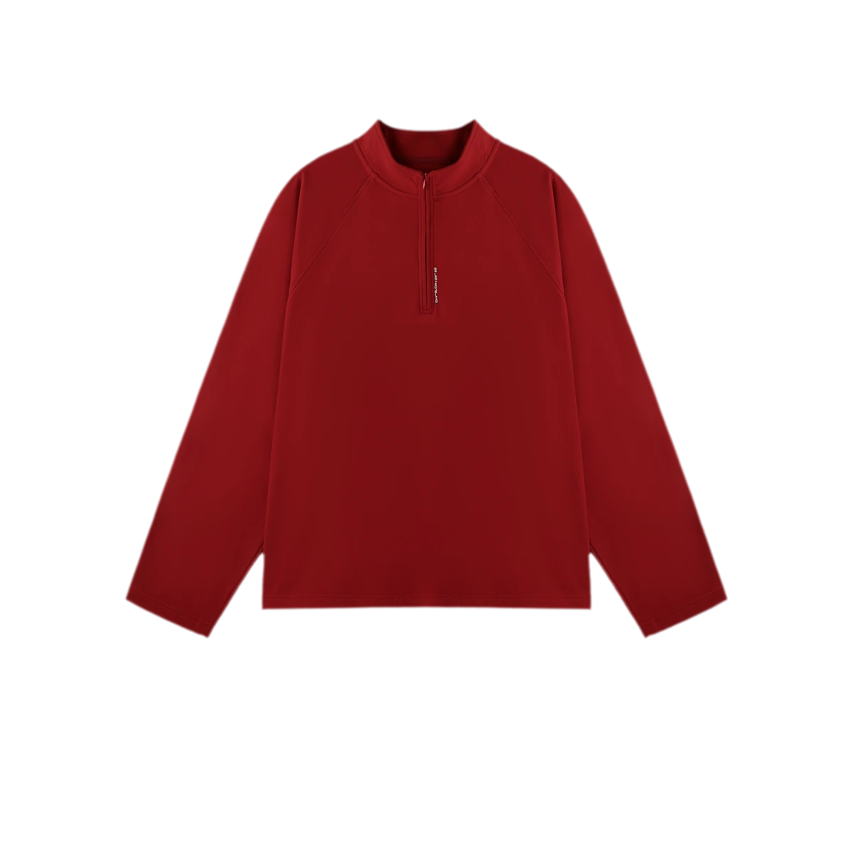 Vintage Oversized Half-Zip T-Shirt