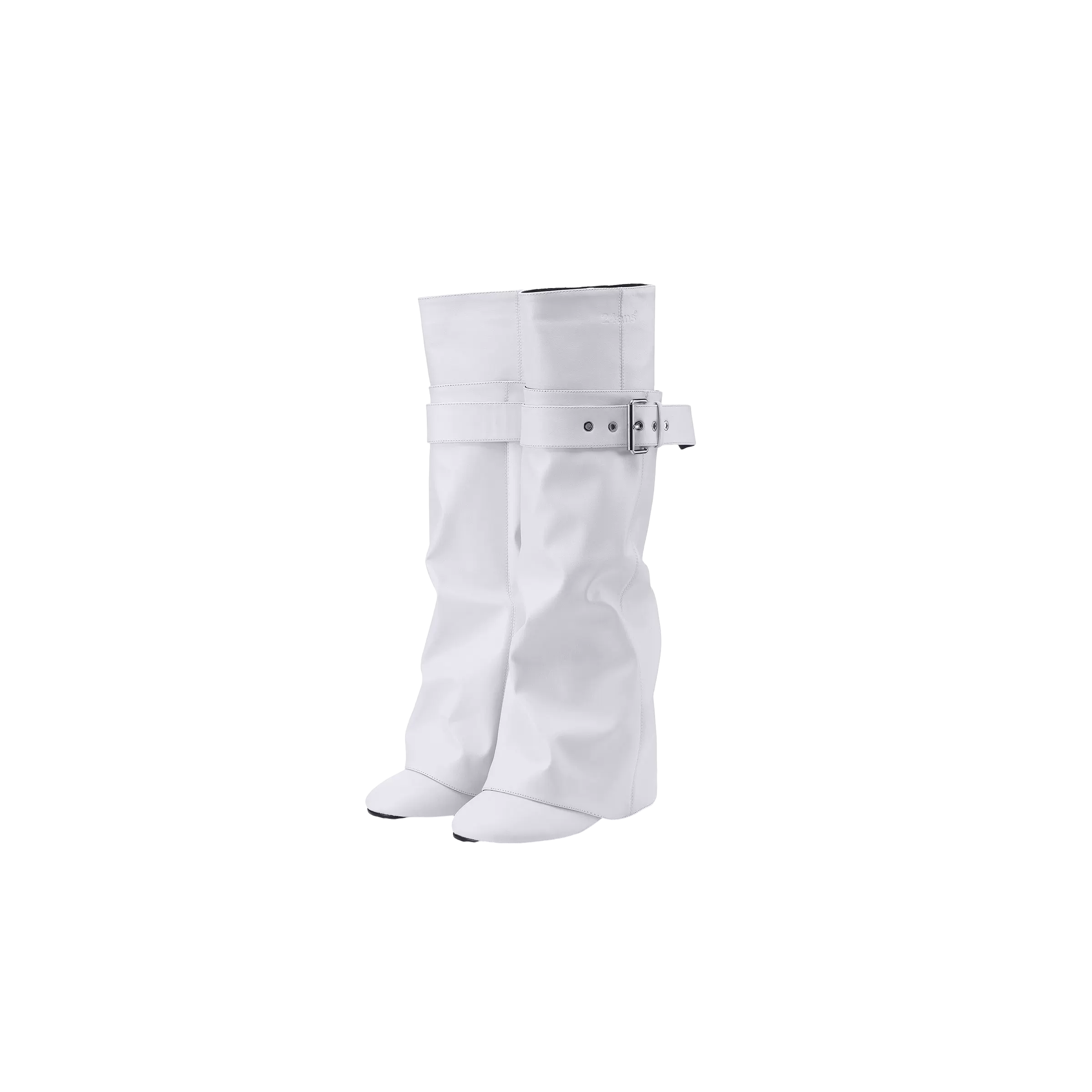 Low Heel 4cm Pants Tube Boots