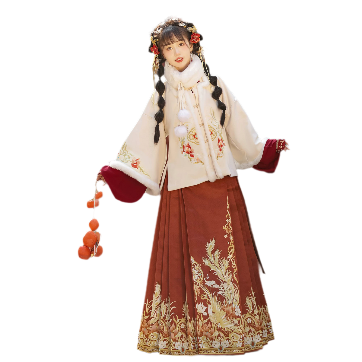 岁岁年年 Phoenix Brocade Mamian Set