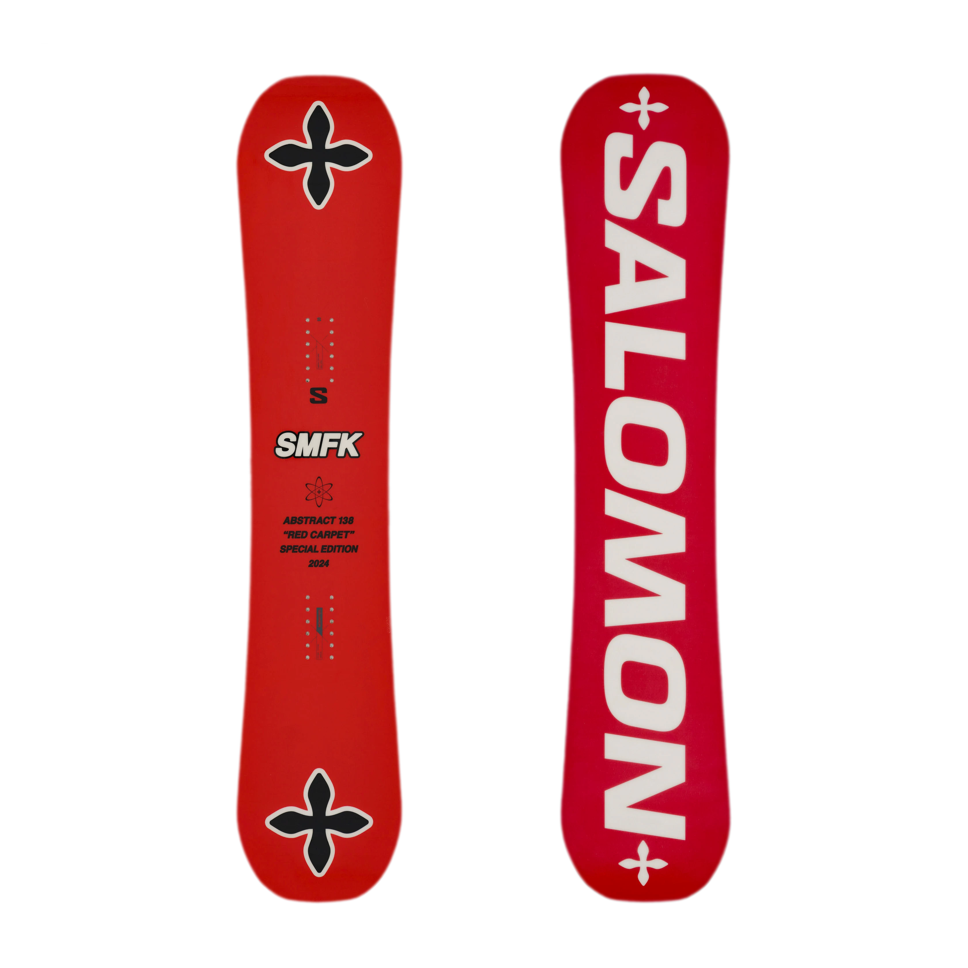 SMFK Abstract Grid Graphic Snowboard – DHL Express Shipping, Duties & Taxes Included