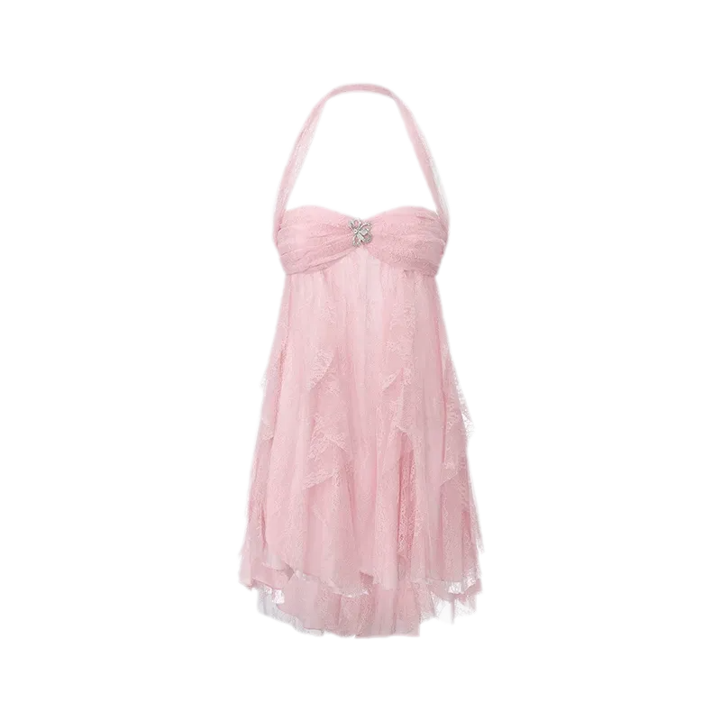 Lace Chiffon Dress