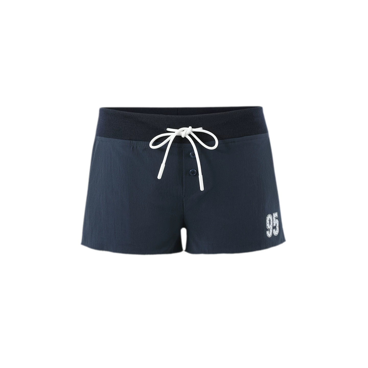 Korean Sporty Print Puff Sleeve Shirt & Shorts