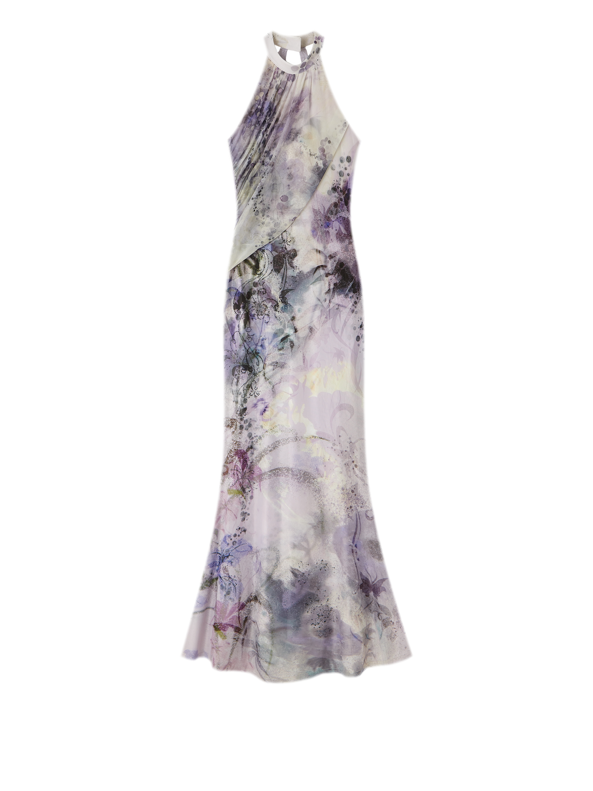 Samt-Jacquard-Meerjungfrauenkleid