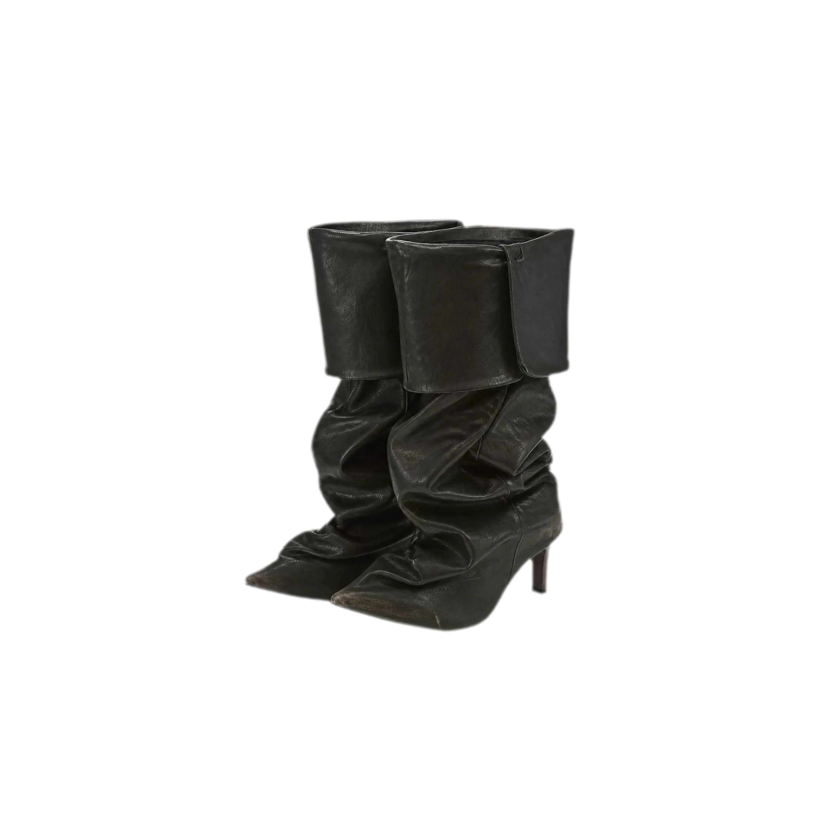 Pointed Toe Slouch Boots