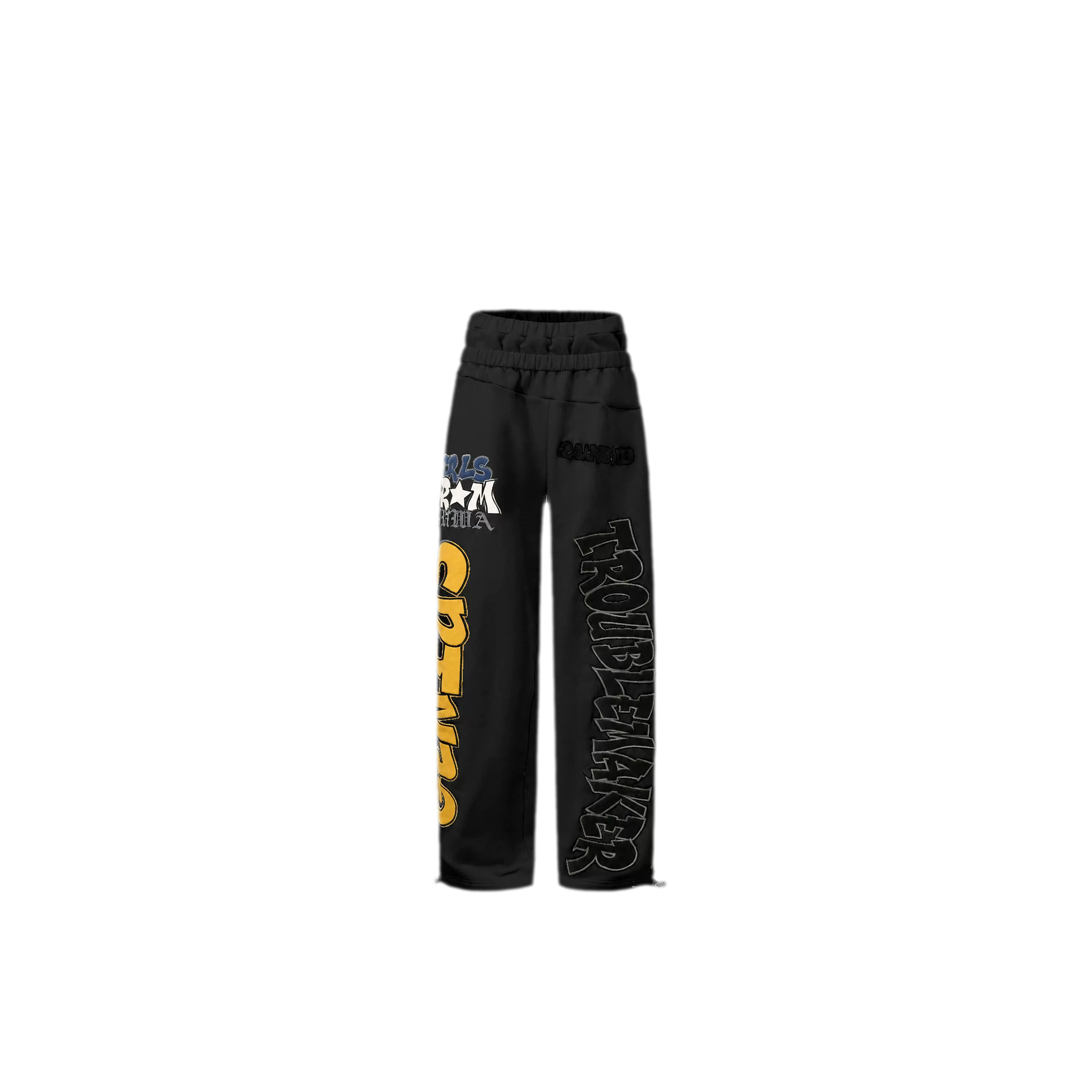 Appliqué Oversize Hoodie Pants Set