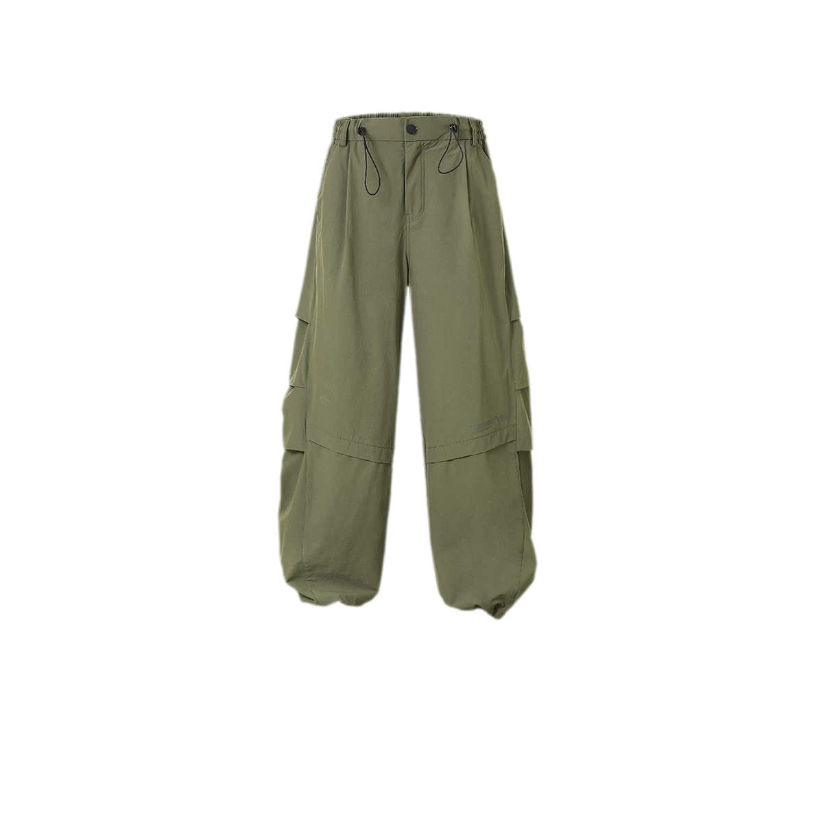 Teflon Wide-Leg Cargo Pants