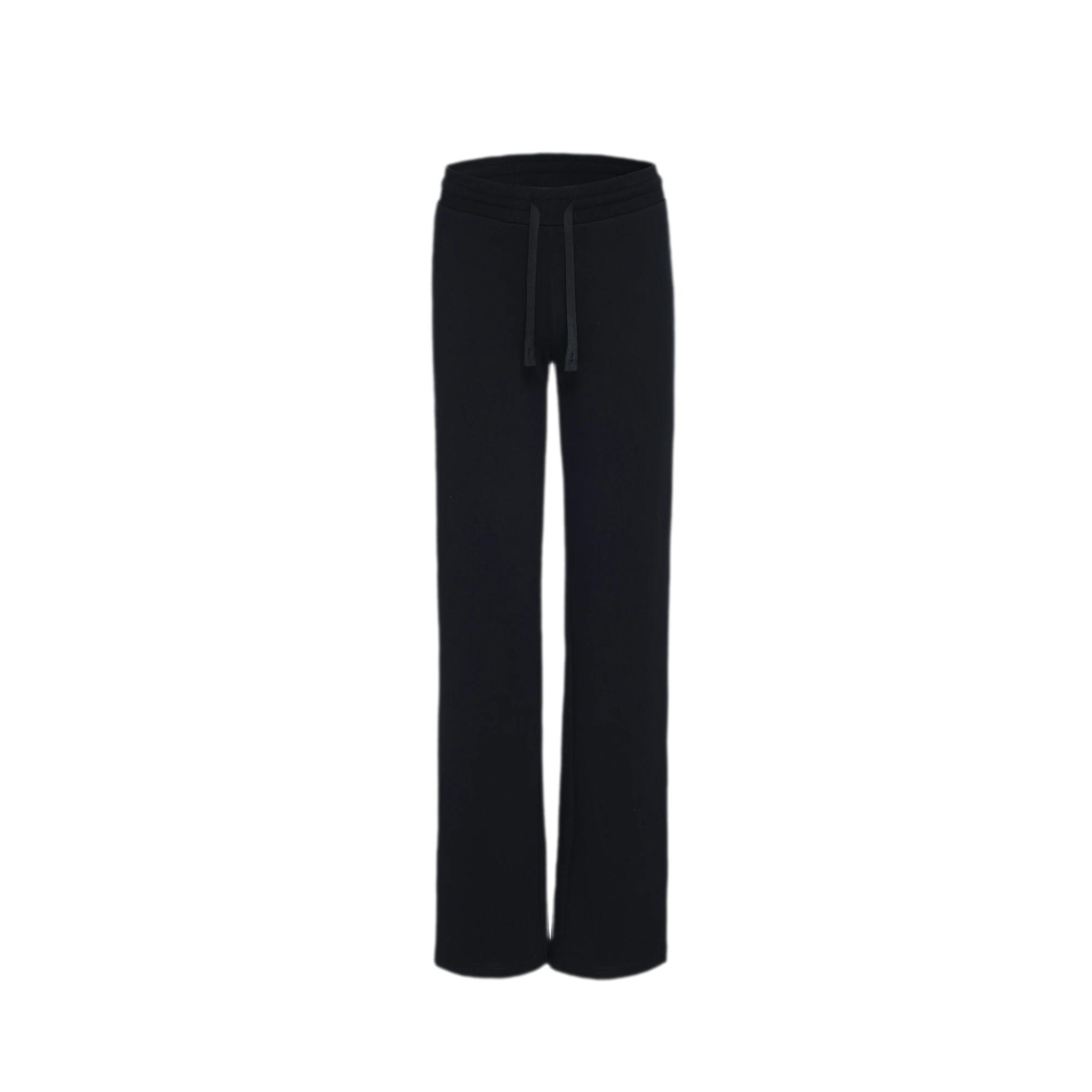 Washed Ribbed Low-Rise Sweatpants