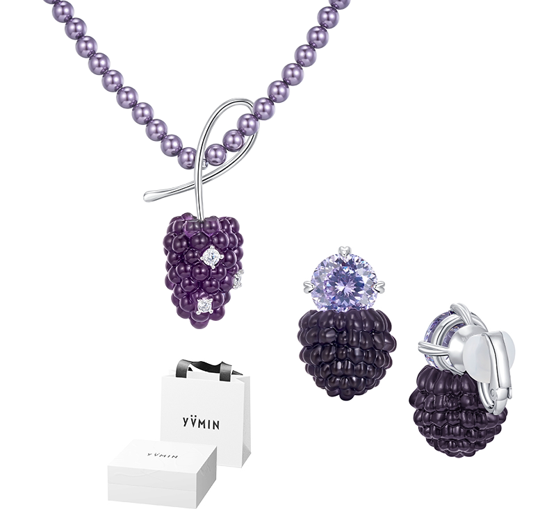 Beaded Heart Pendant Necklace