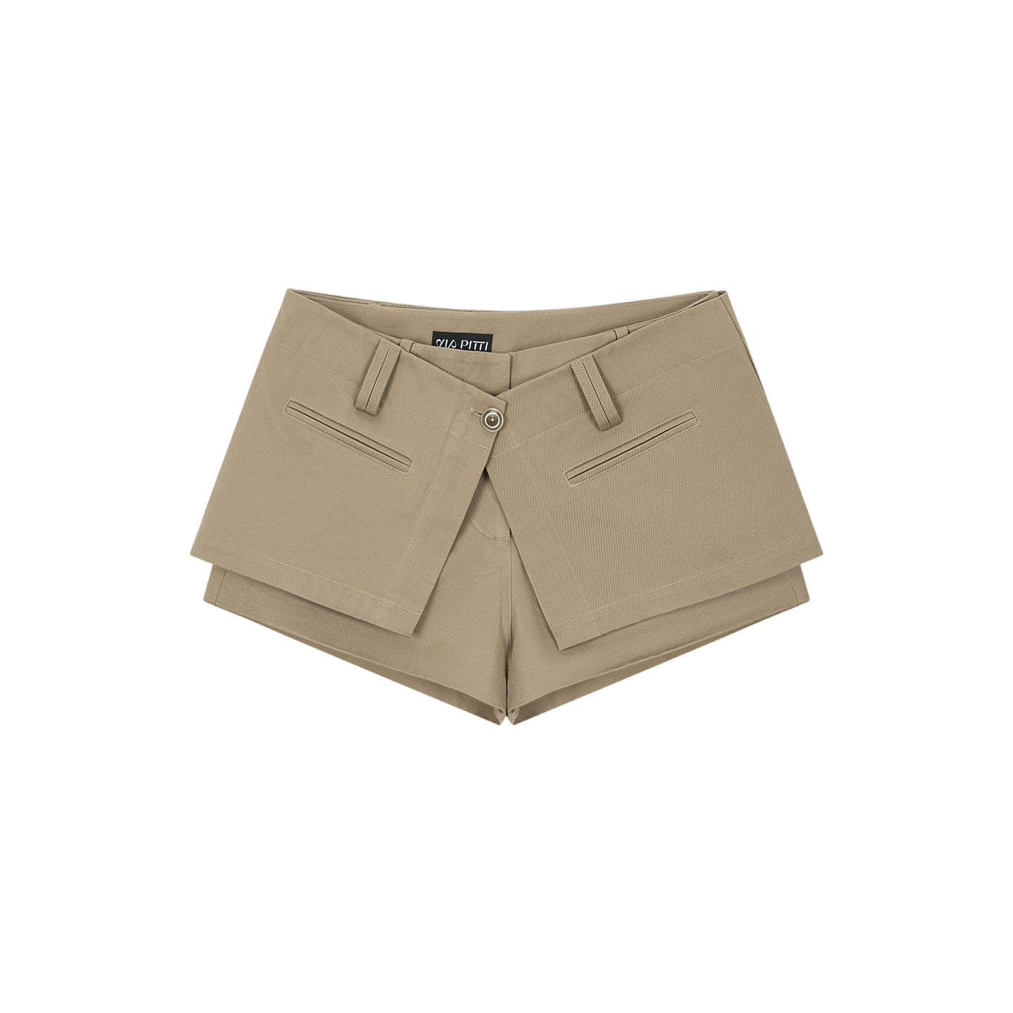 Deconstructed Detachable Layered Cargo Shorts Set