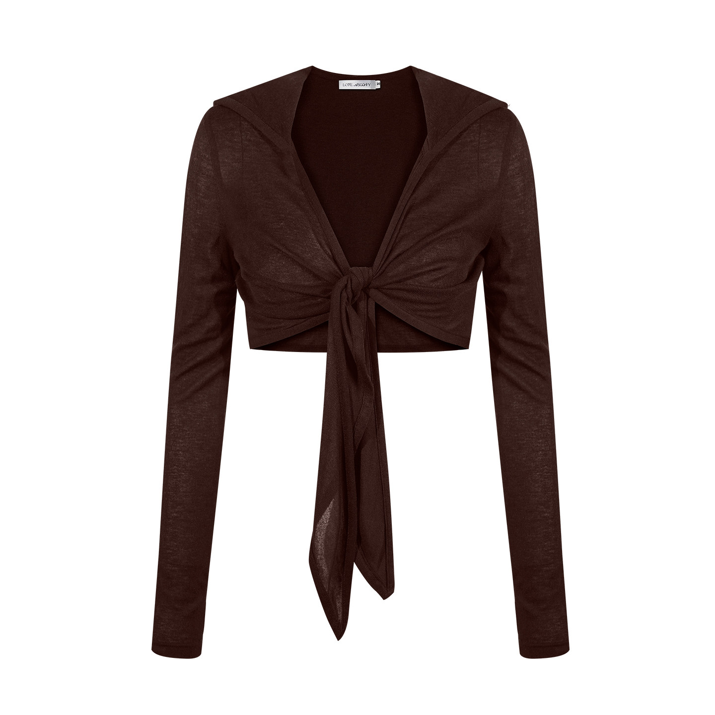 Tie Front Shrug Tank