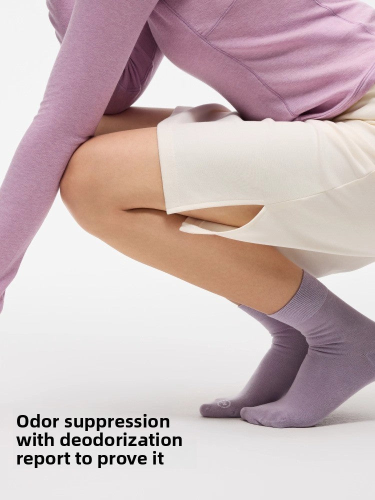 7A Antibacterial | 301S Socks, Odor-Free Sports Breathable Cotton Socks