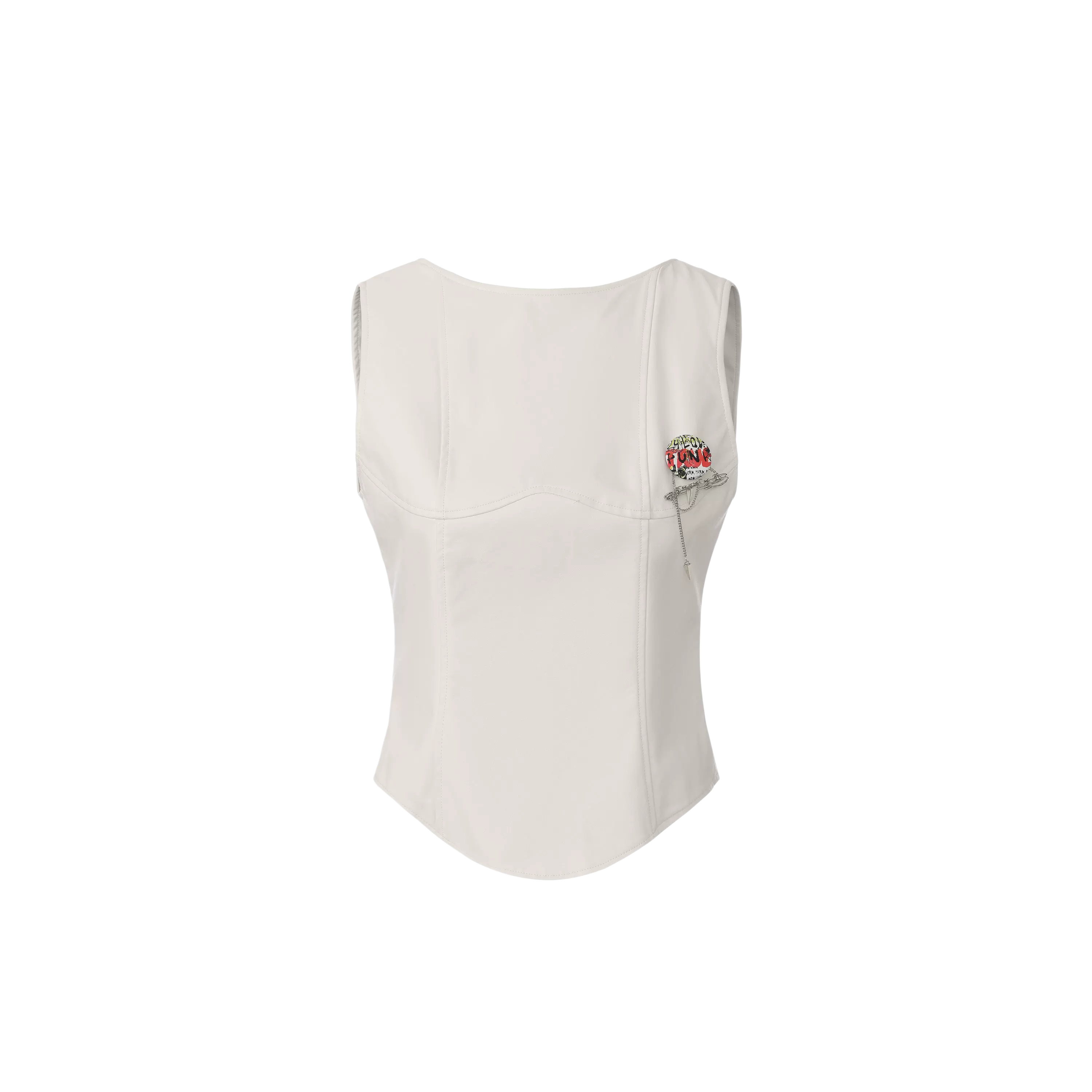 Grunge Remake Badge Tank Top