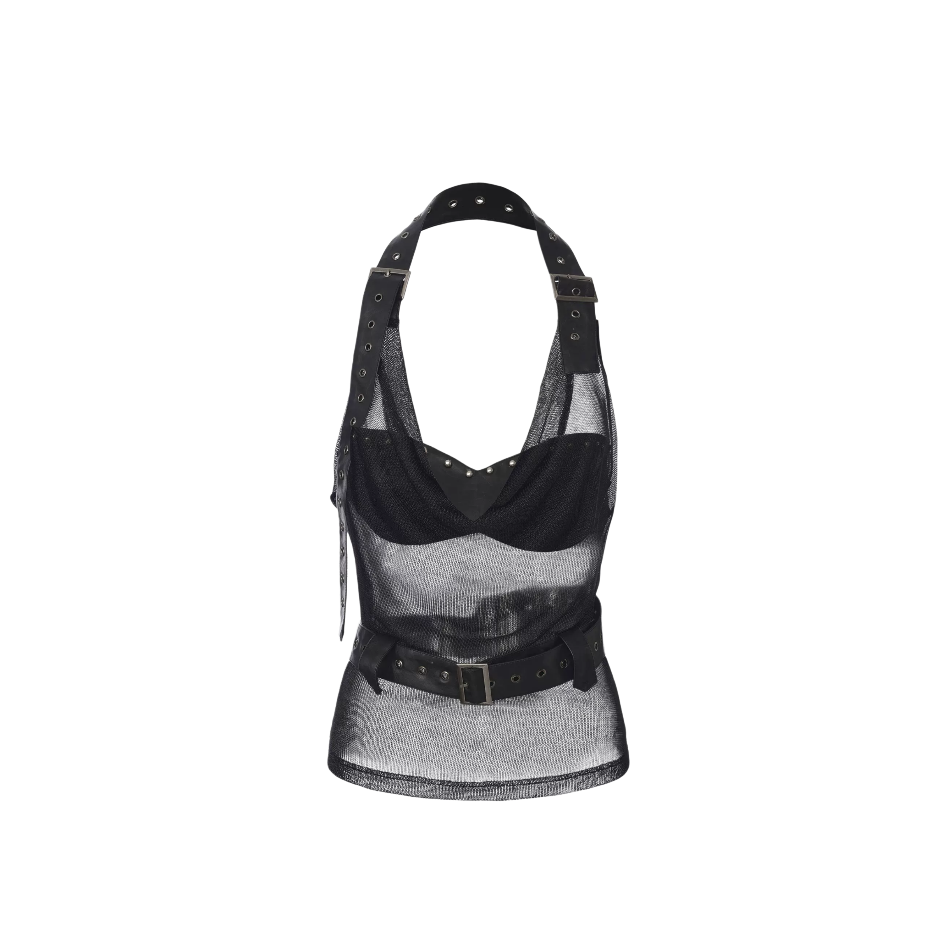 Studded Belt-Detail Camisole