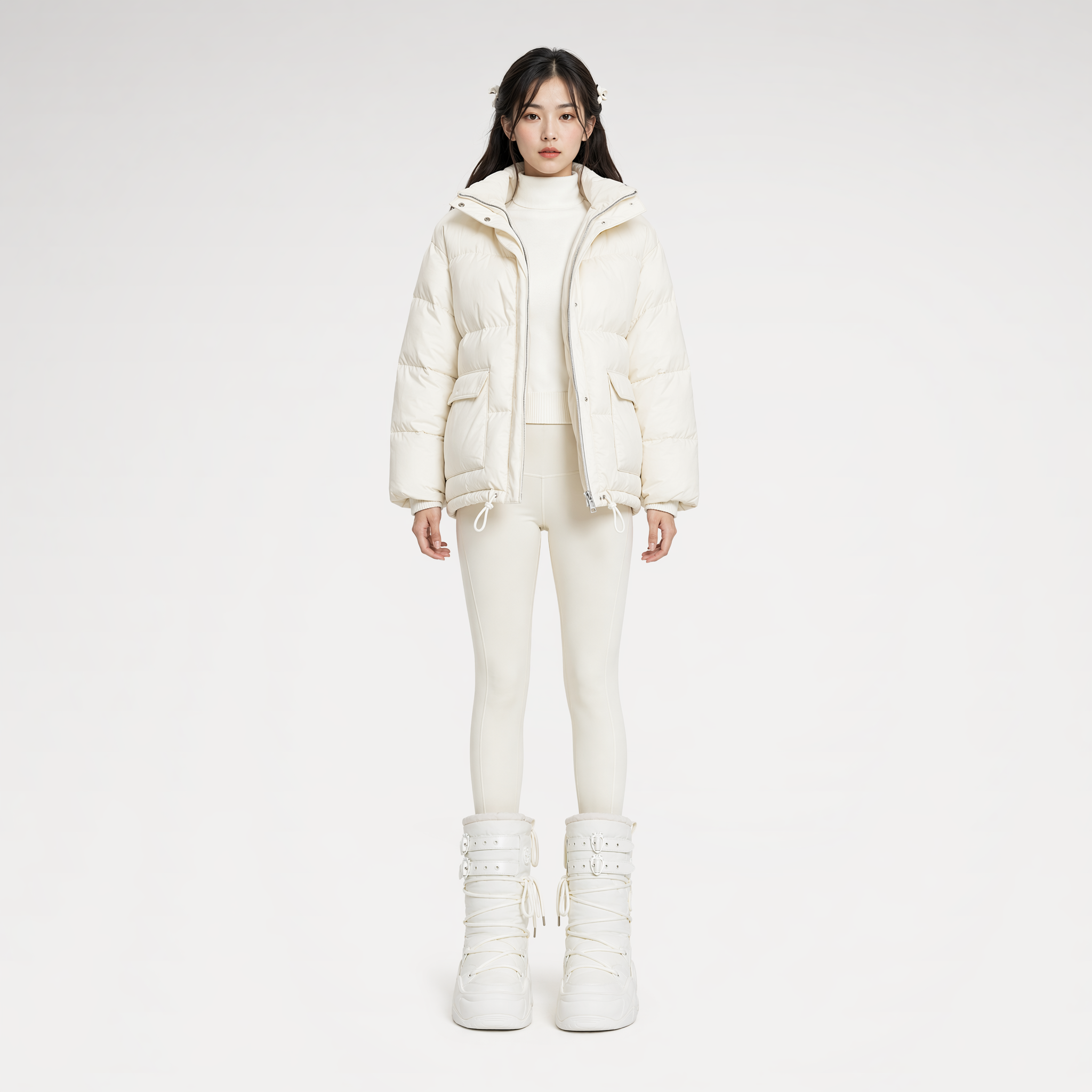 Insulated Platform Snow Boots