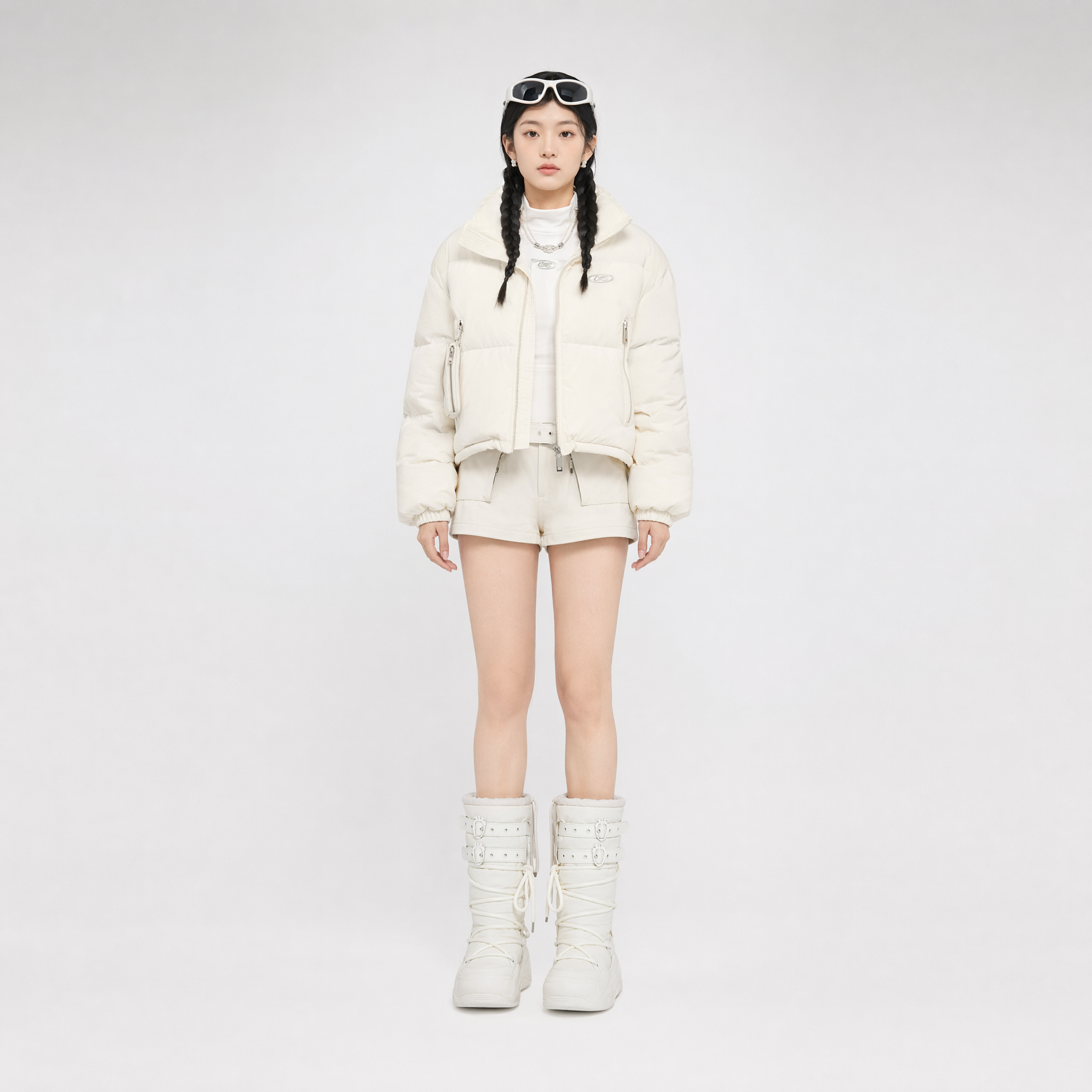 Insulated Platform Snow Boots