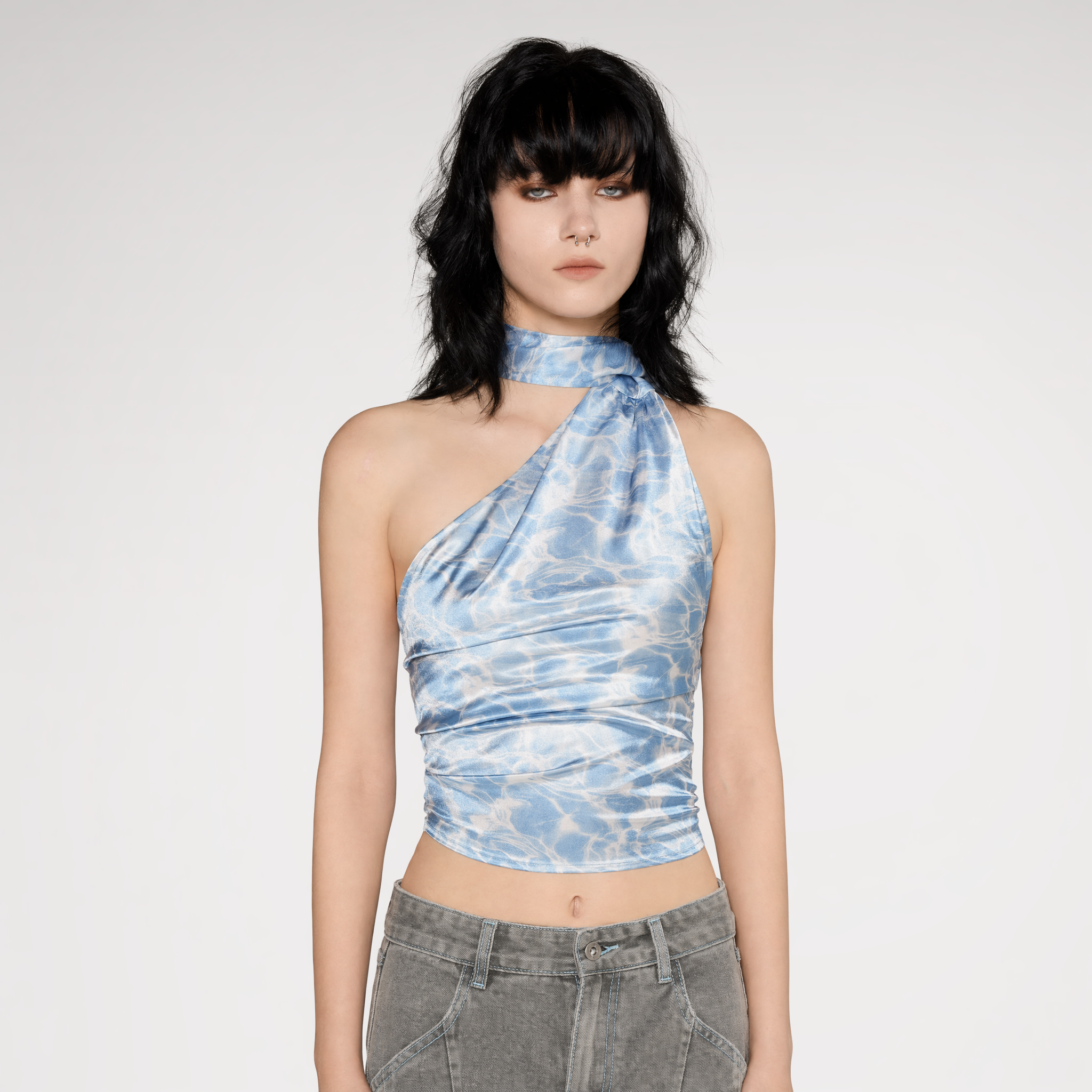 Asymmetric One-Shoulder Top