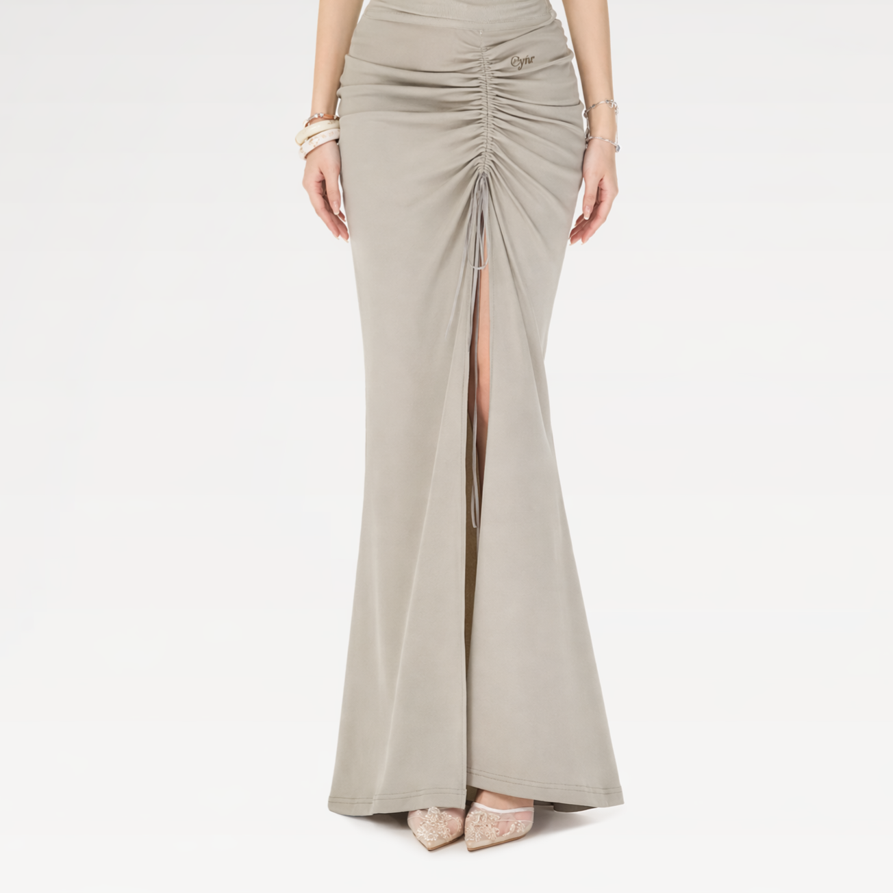Ruched Mermaid Skirt
