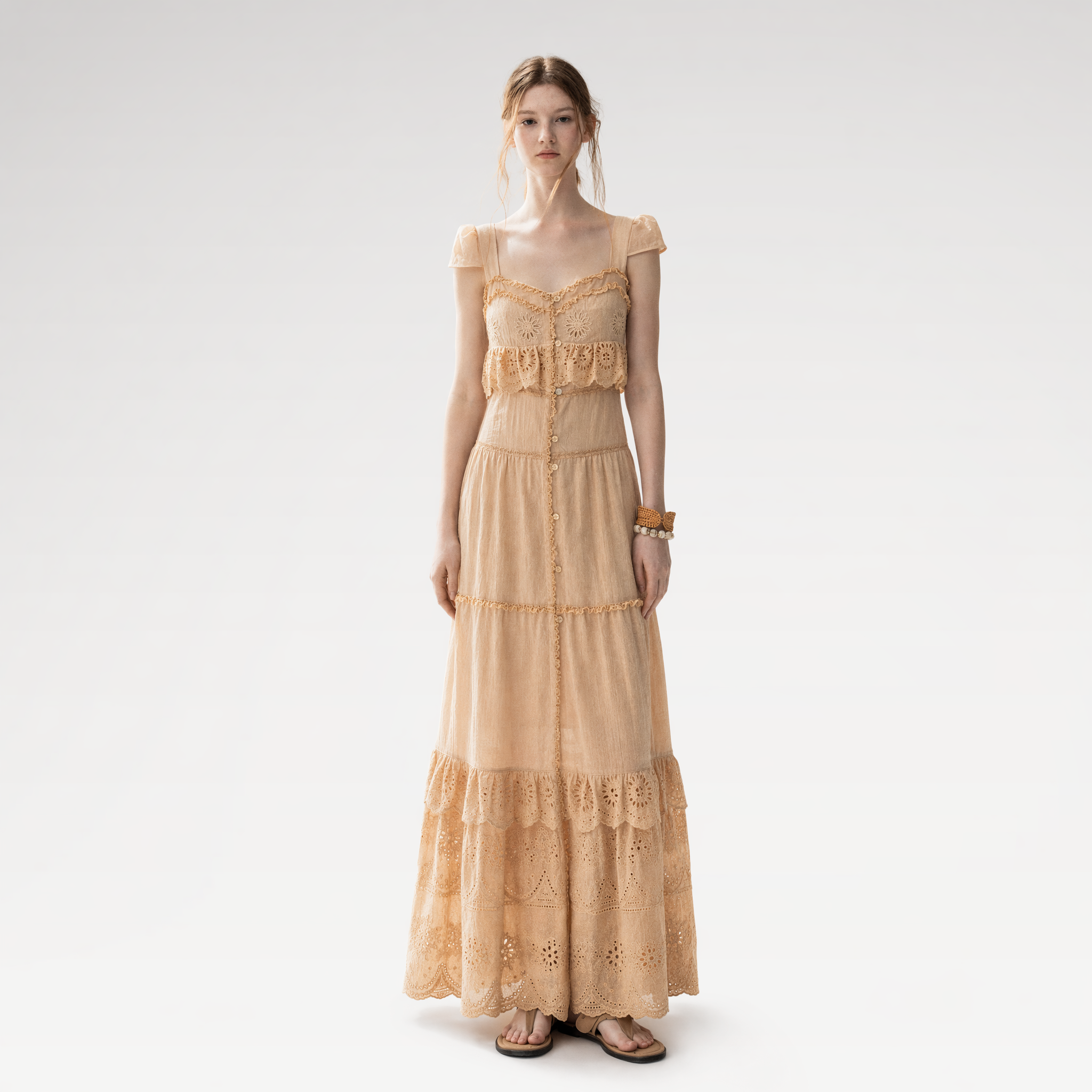 Floral Embroidered Dress