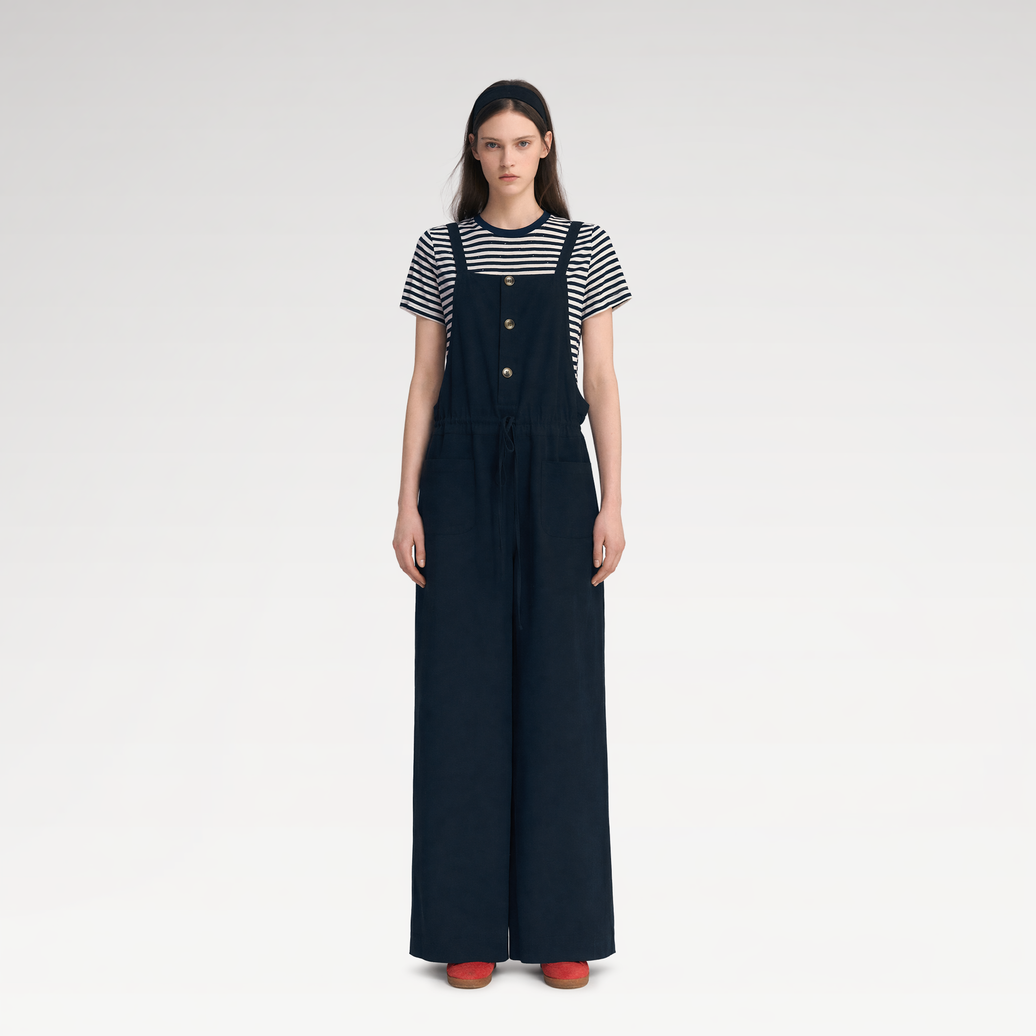 Drawstring Jumpsuit