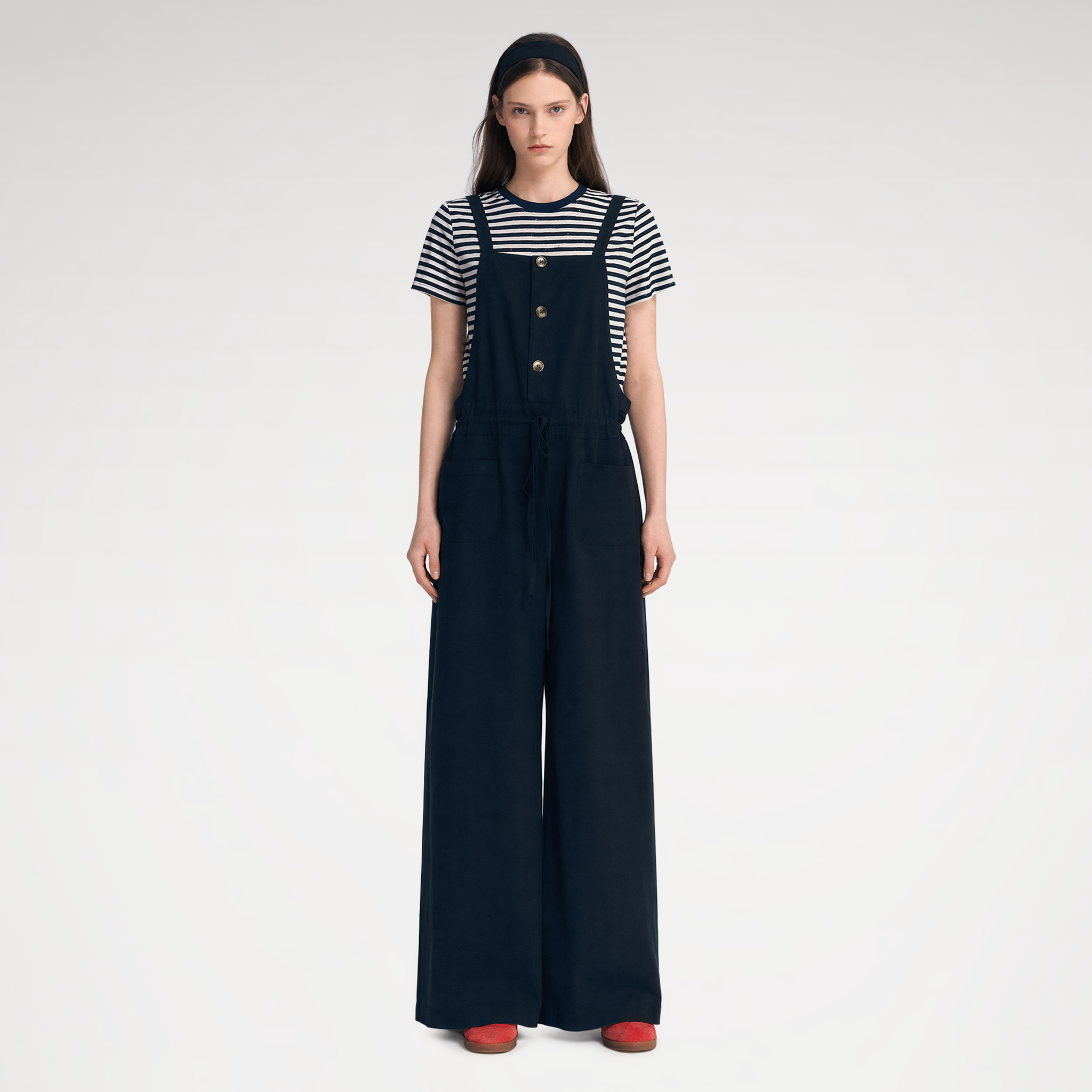 Drawstring Jumpsuit
