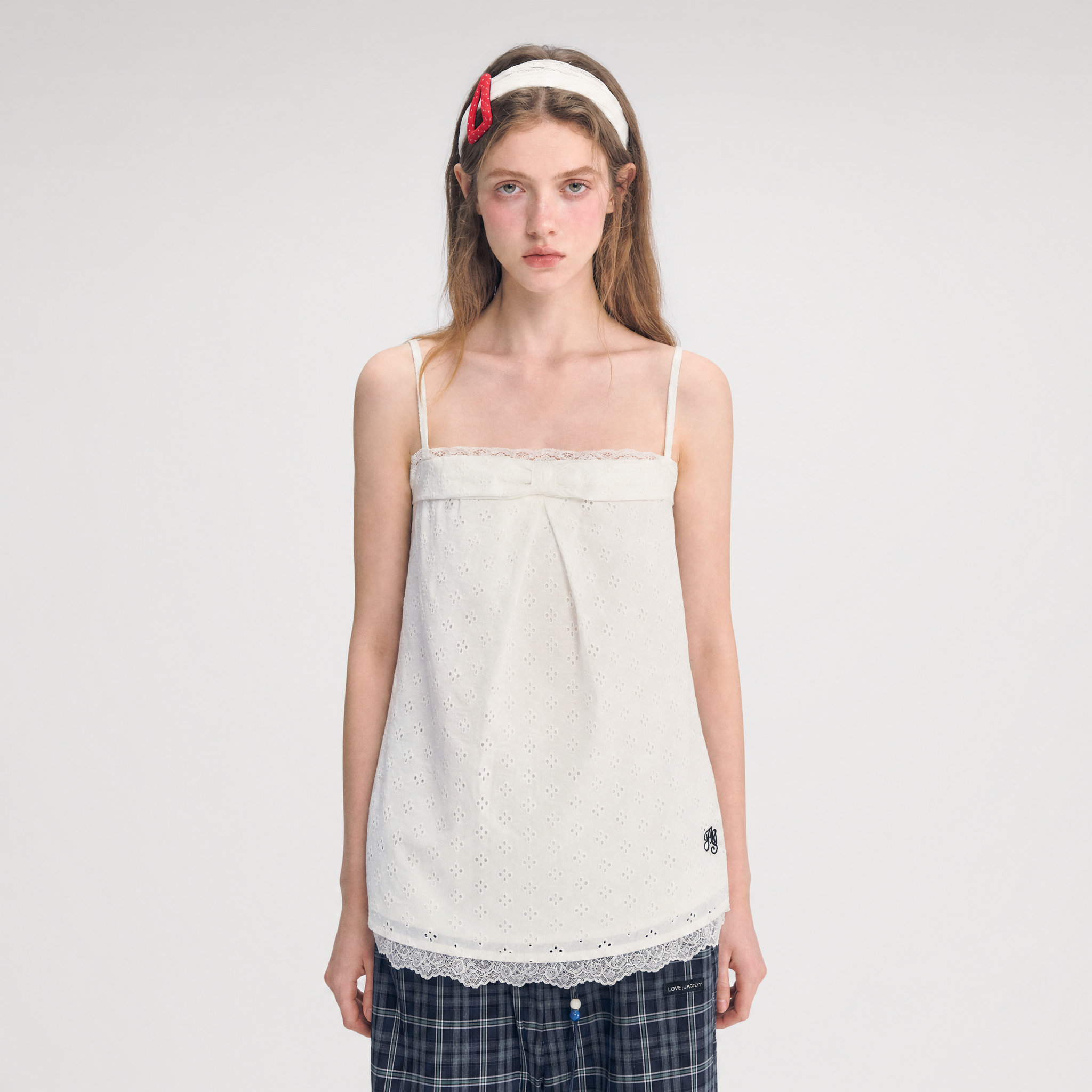 Lace Trim Cami Top
