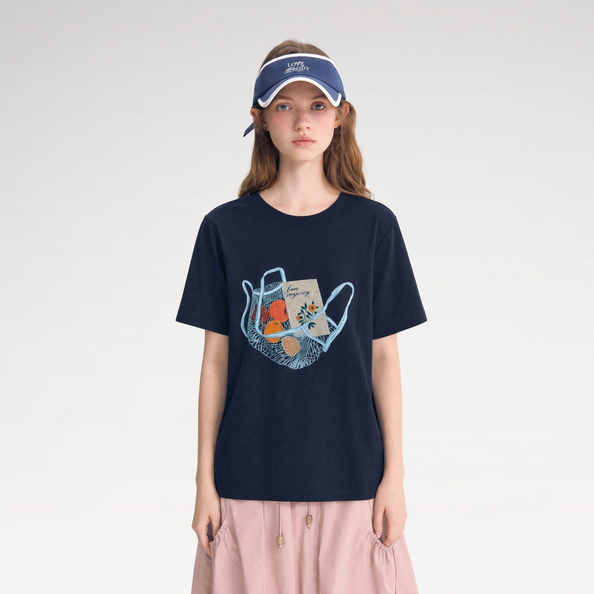 Fruit Embroidery Tee