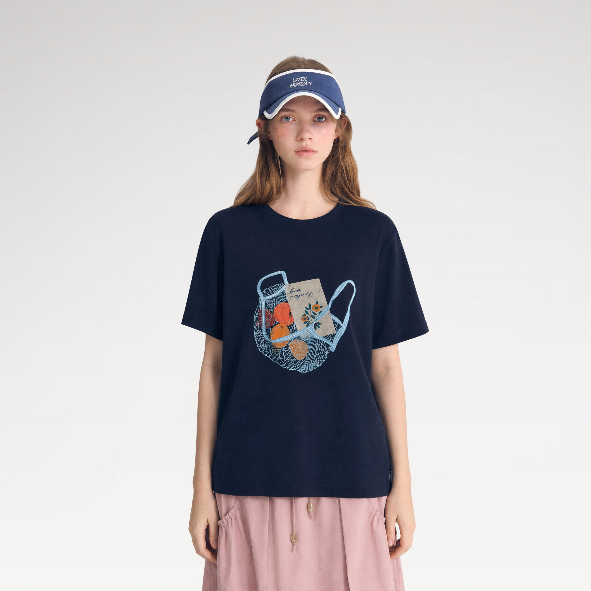 Fruit Embroidery Tee