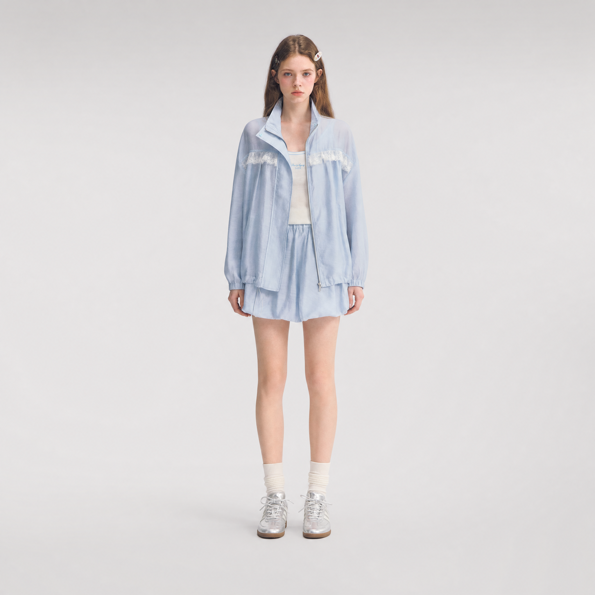 Lyocell Lace Sun Jacket Set