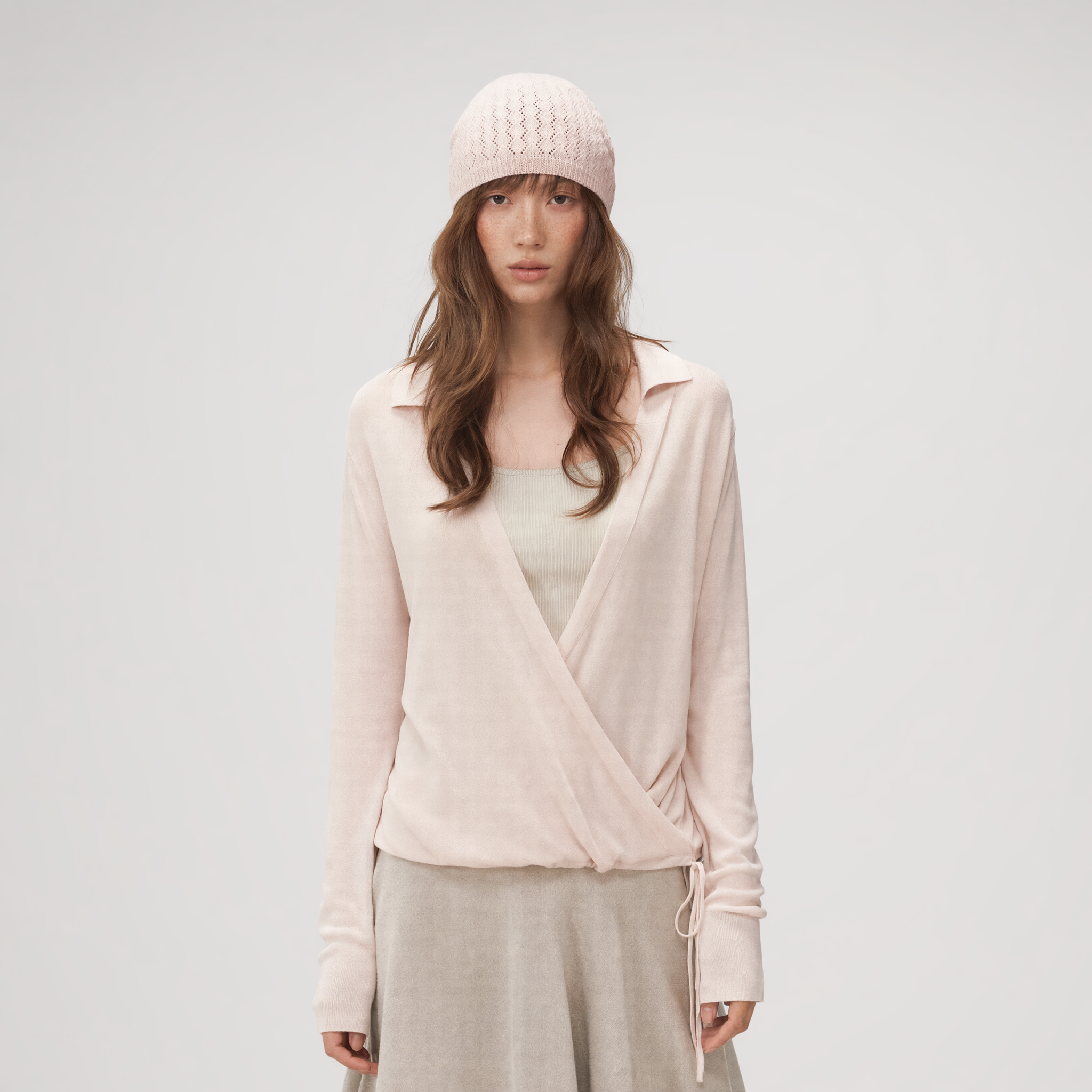 Silk Blend Knit Top
