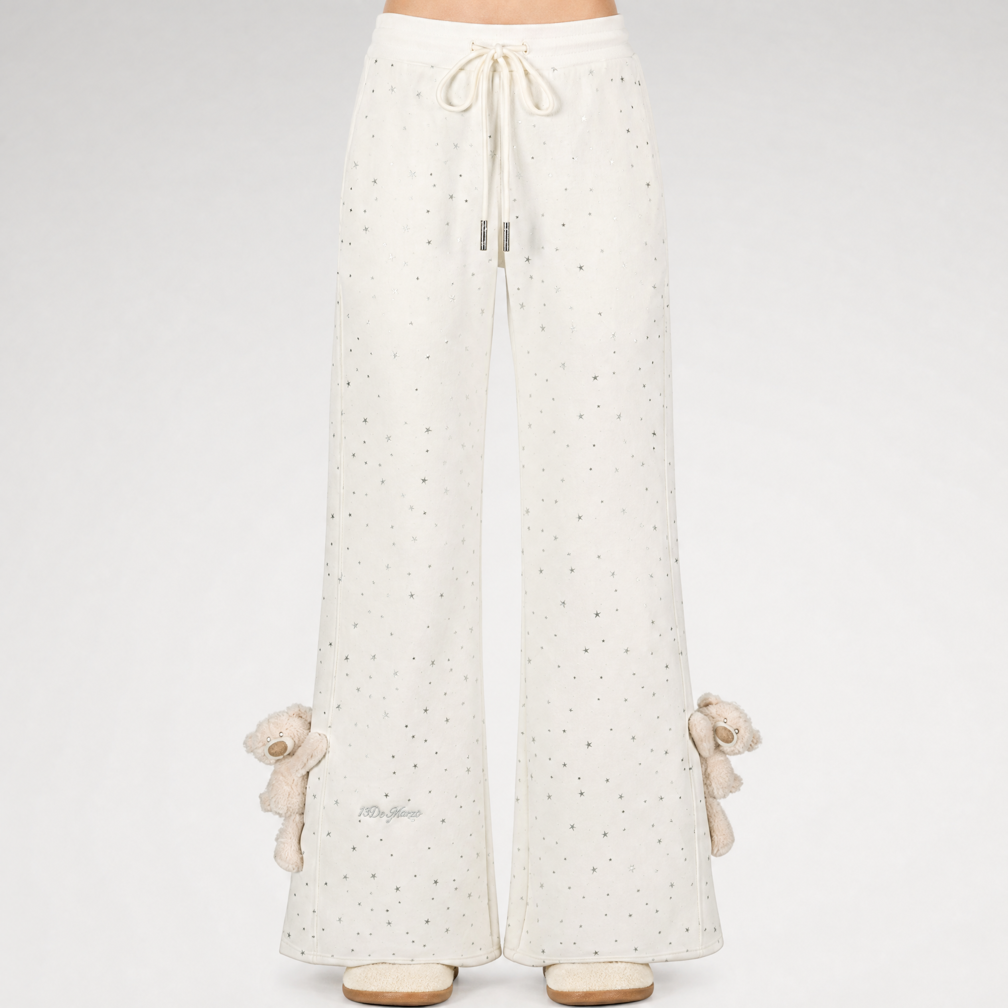 Galaxy Star Micro-Flare Sweatpants
