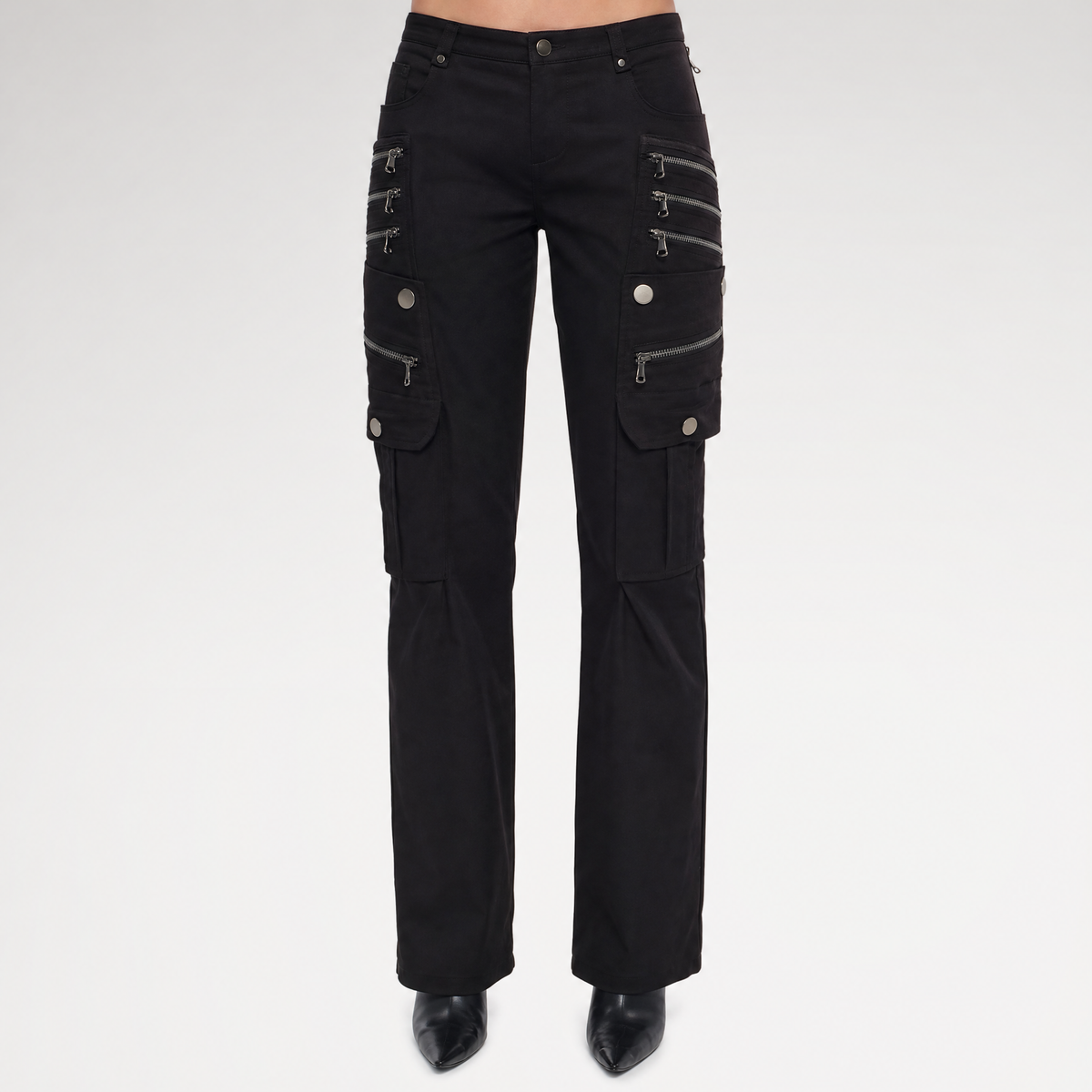 Deconstructed Zip Cargo Pants