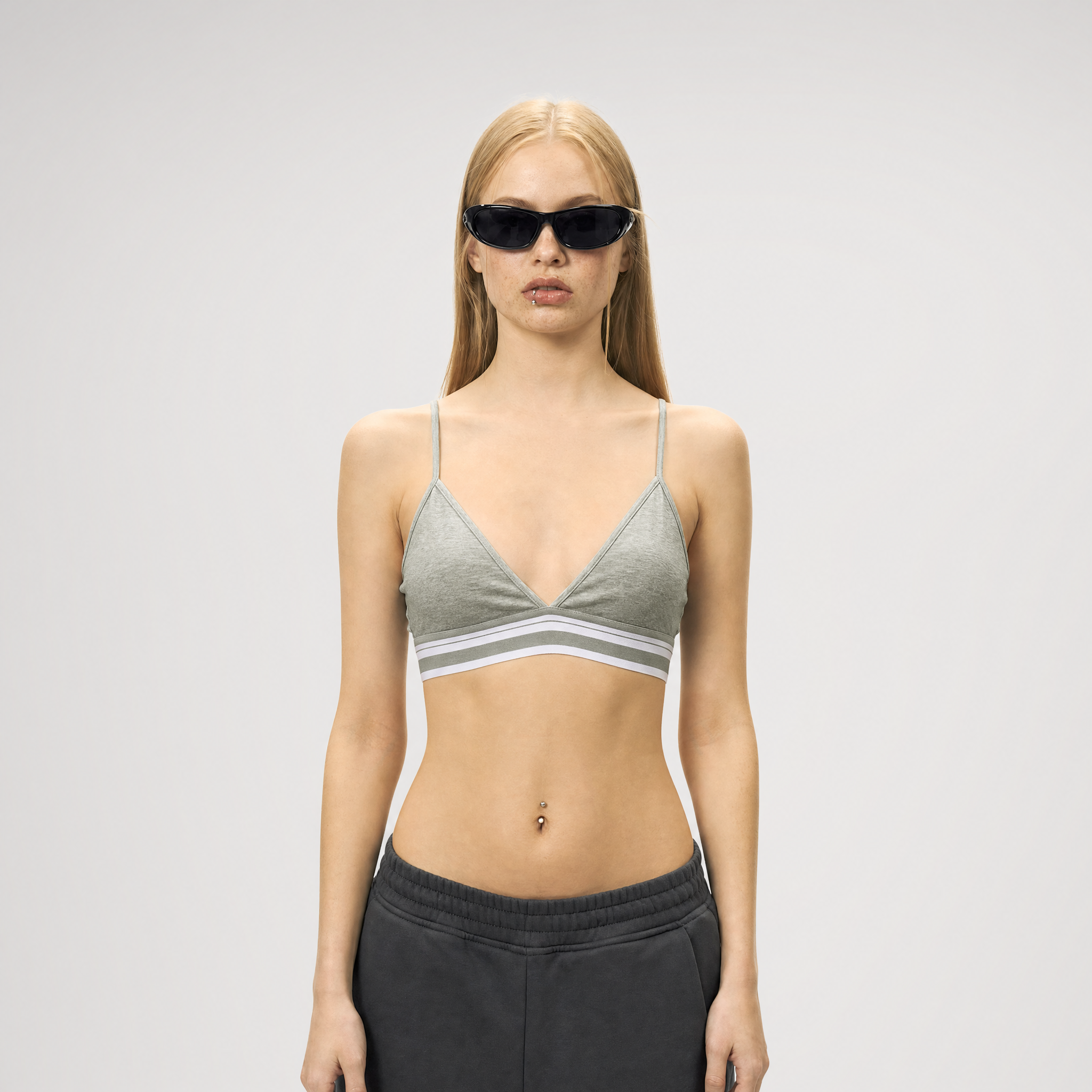 Camouflage Rib Bra