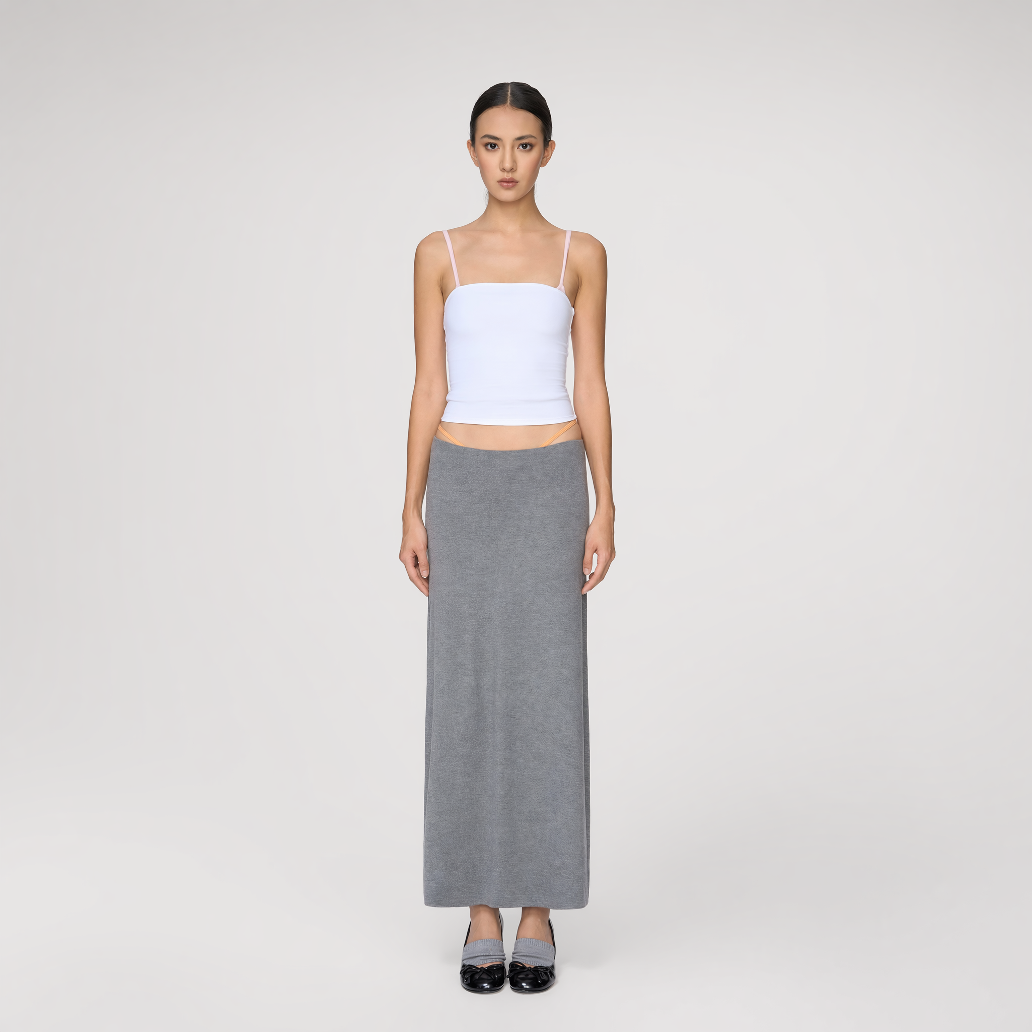 Straight Tube Midi Dress
