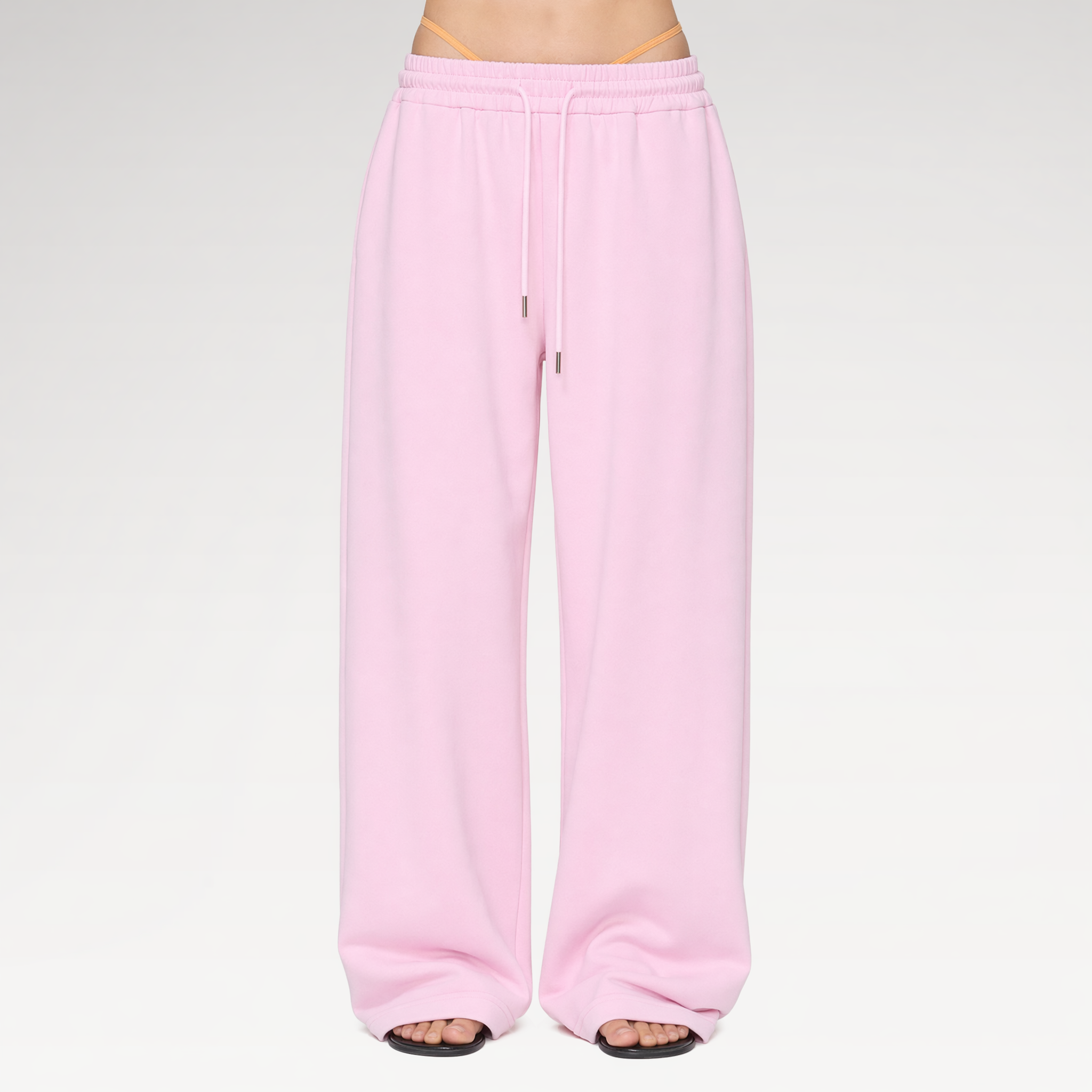 Air Cotton Wide-Leg Sweatpants
