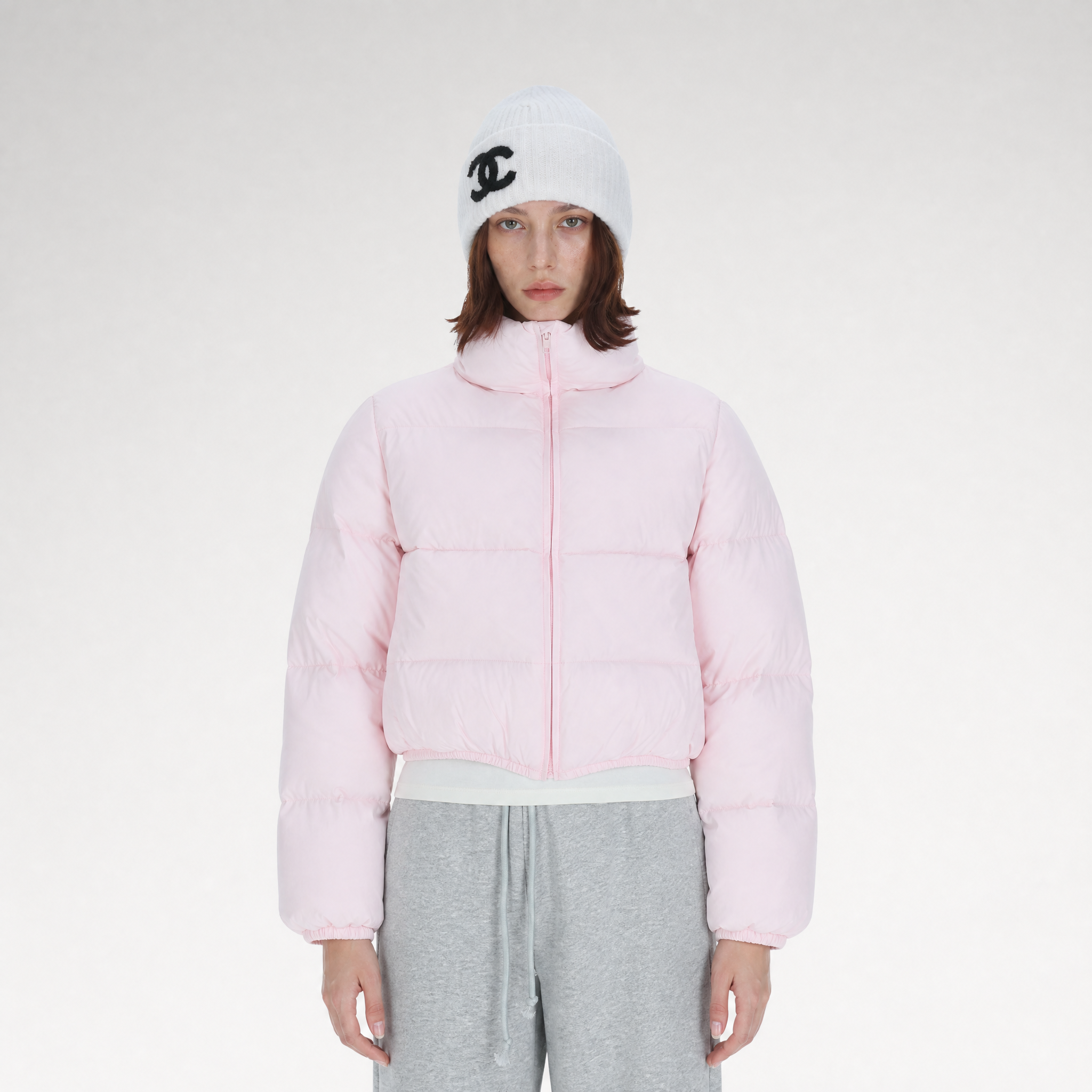 90 White Down Puffer Jacket