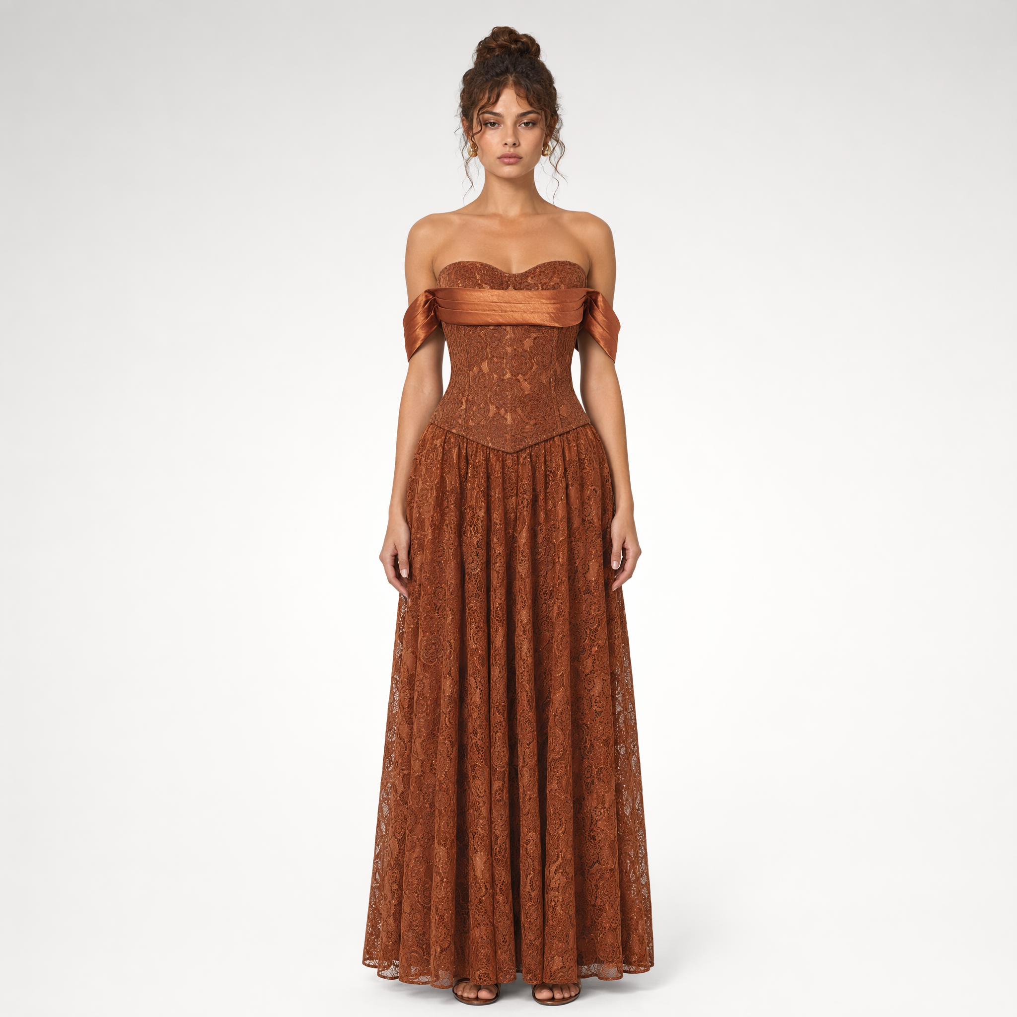 Amber Muse Lace Bustier