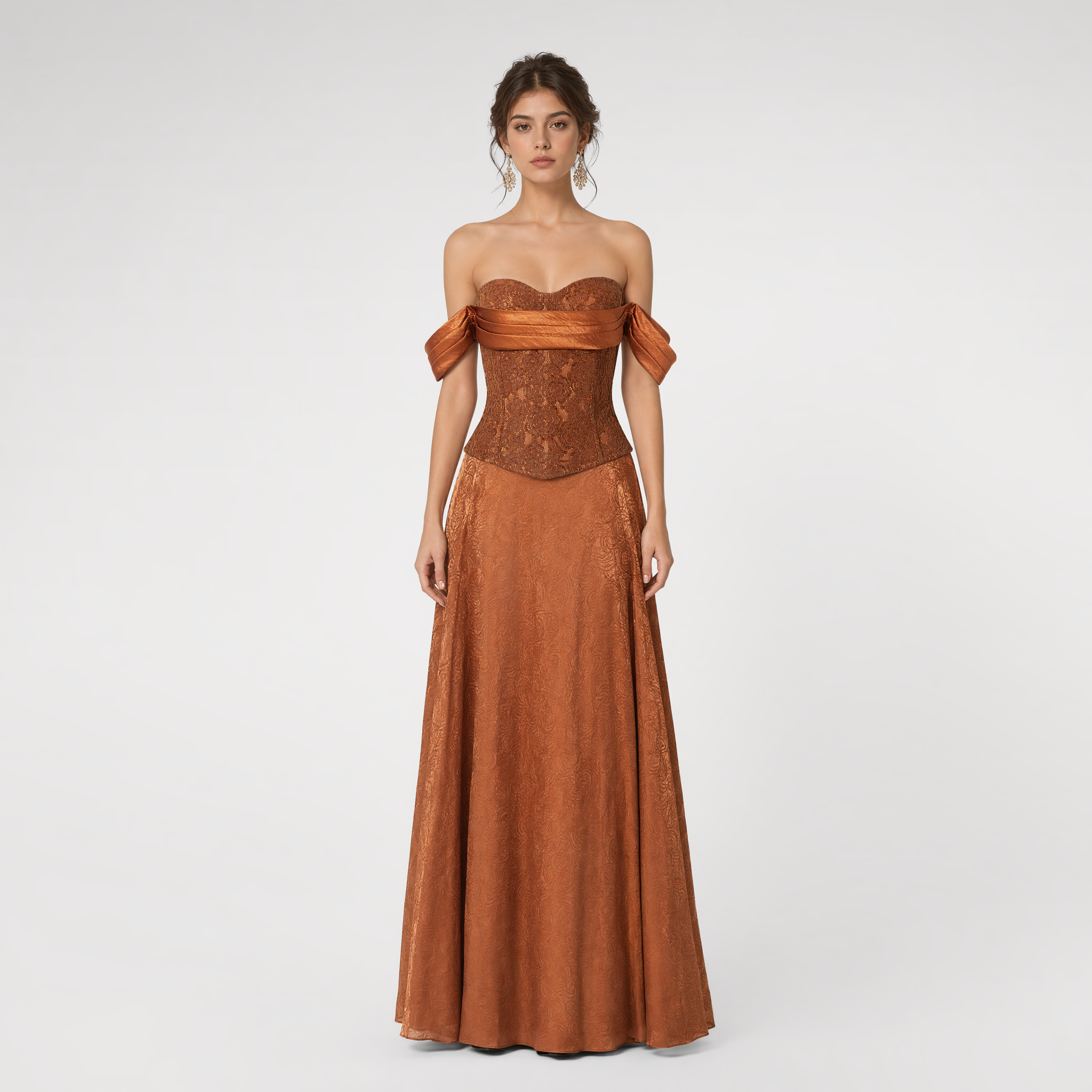 Amber Muse Lace Bustier