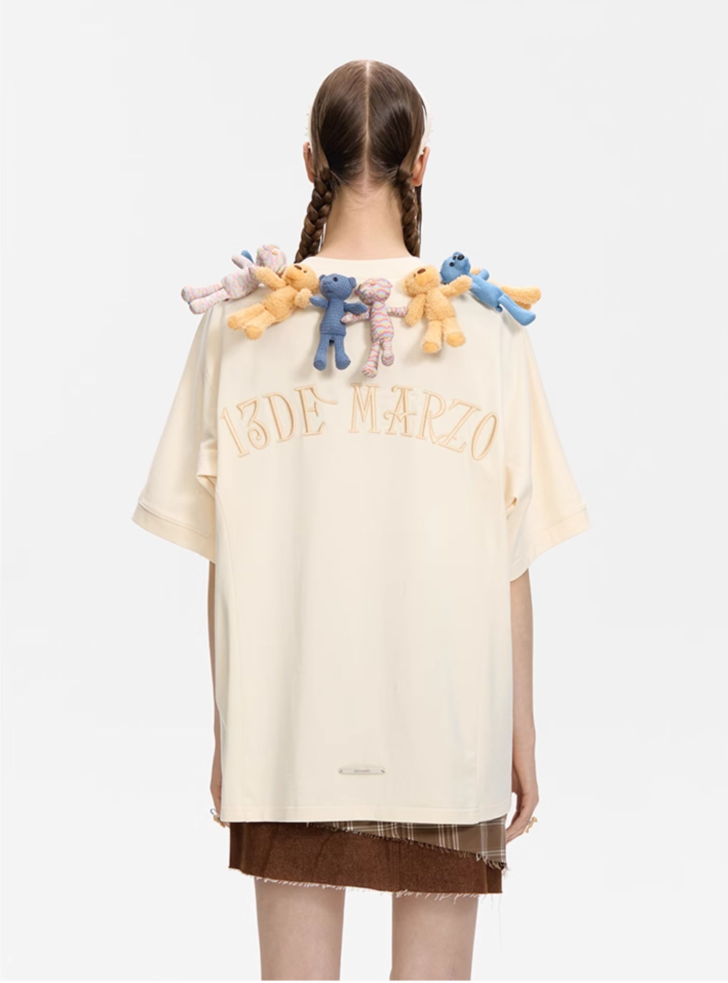 Bear Around Neck T-Shirt - CHINASQUAD