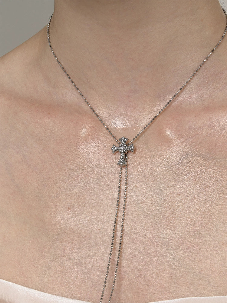 Vintage Baroque Cross Necklace - CHINASQUAD