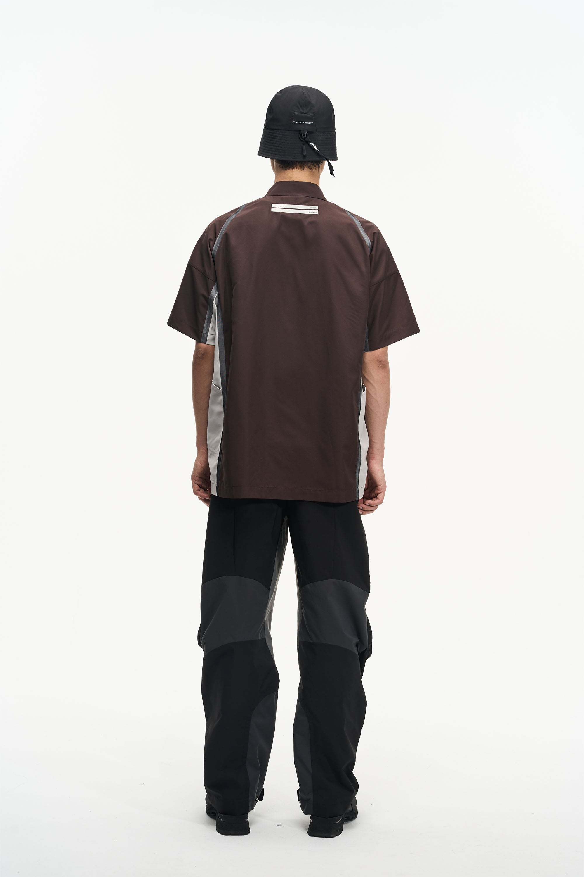 SS23 Patchwork Color Press Short Sleeve Shirt - CHINASQUAD