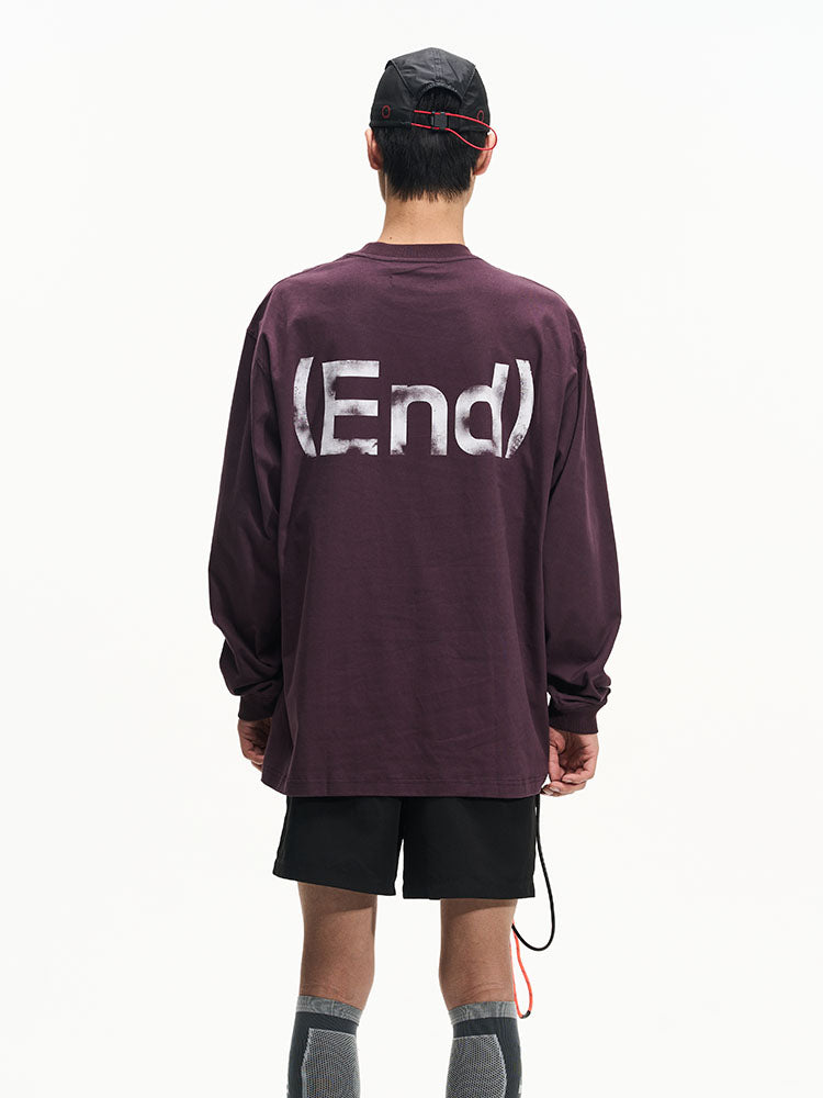 SS23 "End" Slogan T-Shirt - CHINASQUAD