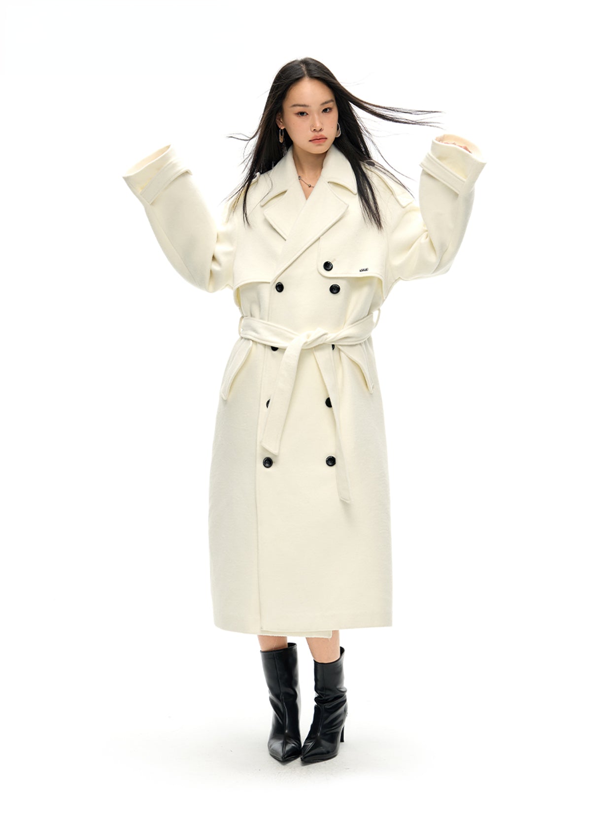 Woolen overcoat clearance