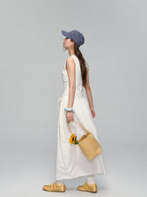 Sleeveless Tie-Waist A-Line Sundress - CHINASQUAD
