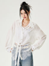 Lace Sunscreen Shirt Set - CHINASQUAD
