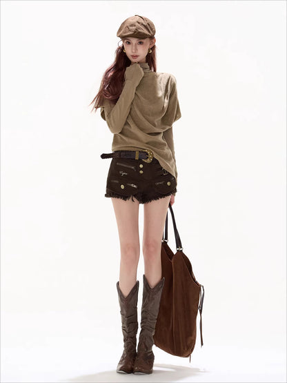 Textured Panel Knit Base Layer