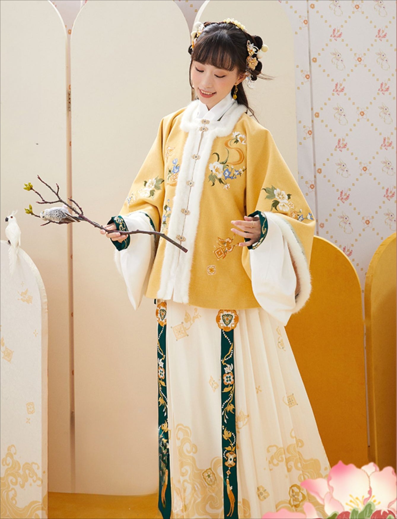 &quot;秋海棠露&quot; Ming Dynasty Hanfu Set