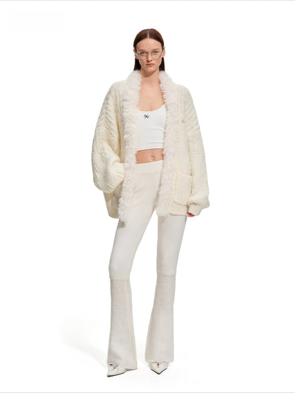 Polar Ribbed Knit Pants